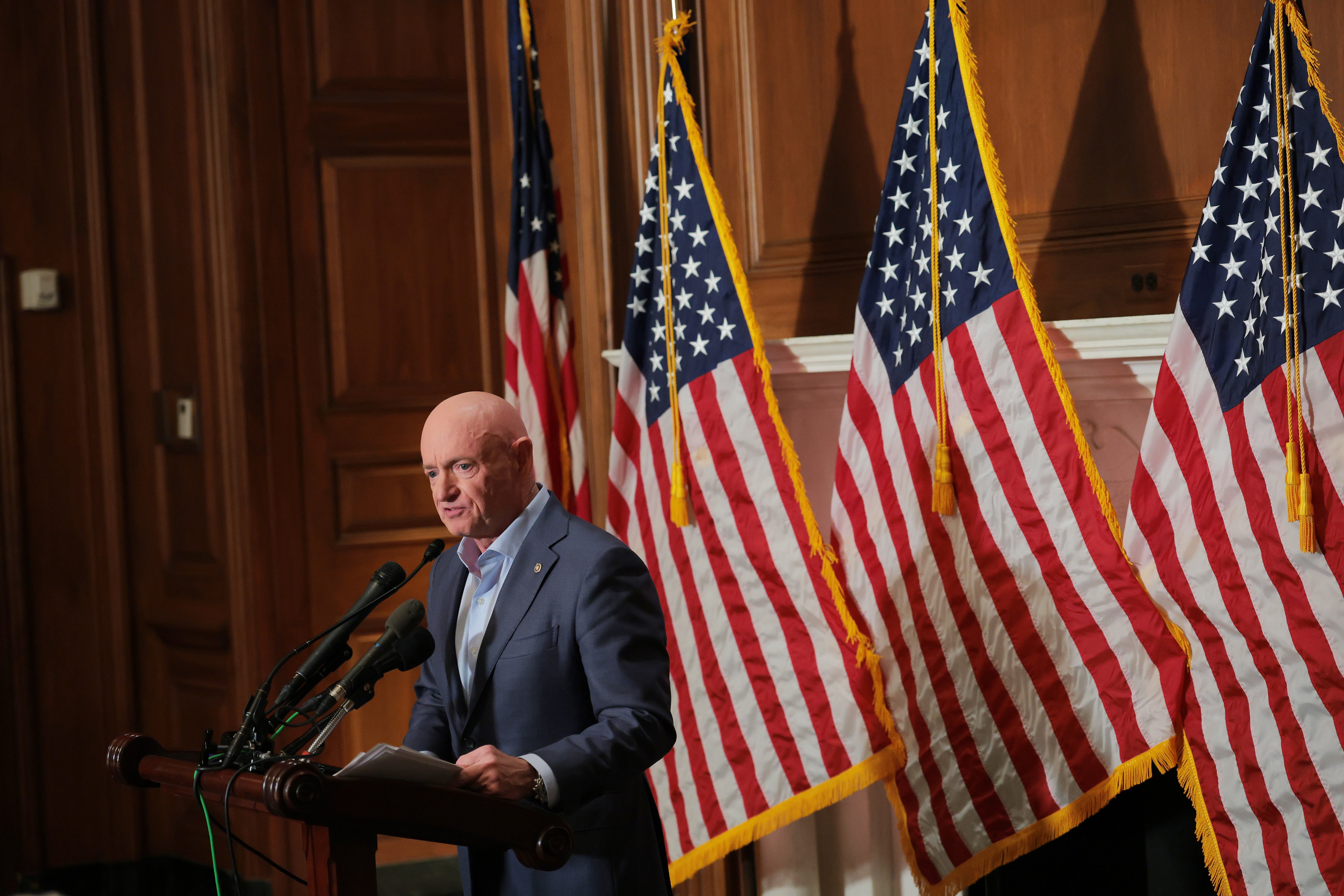 Mark Kelly spent over twenty years in the US Navy and told fellow service-people to refuse illegal orders
