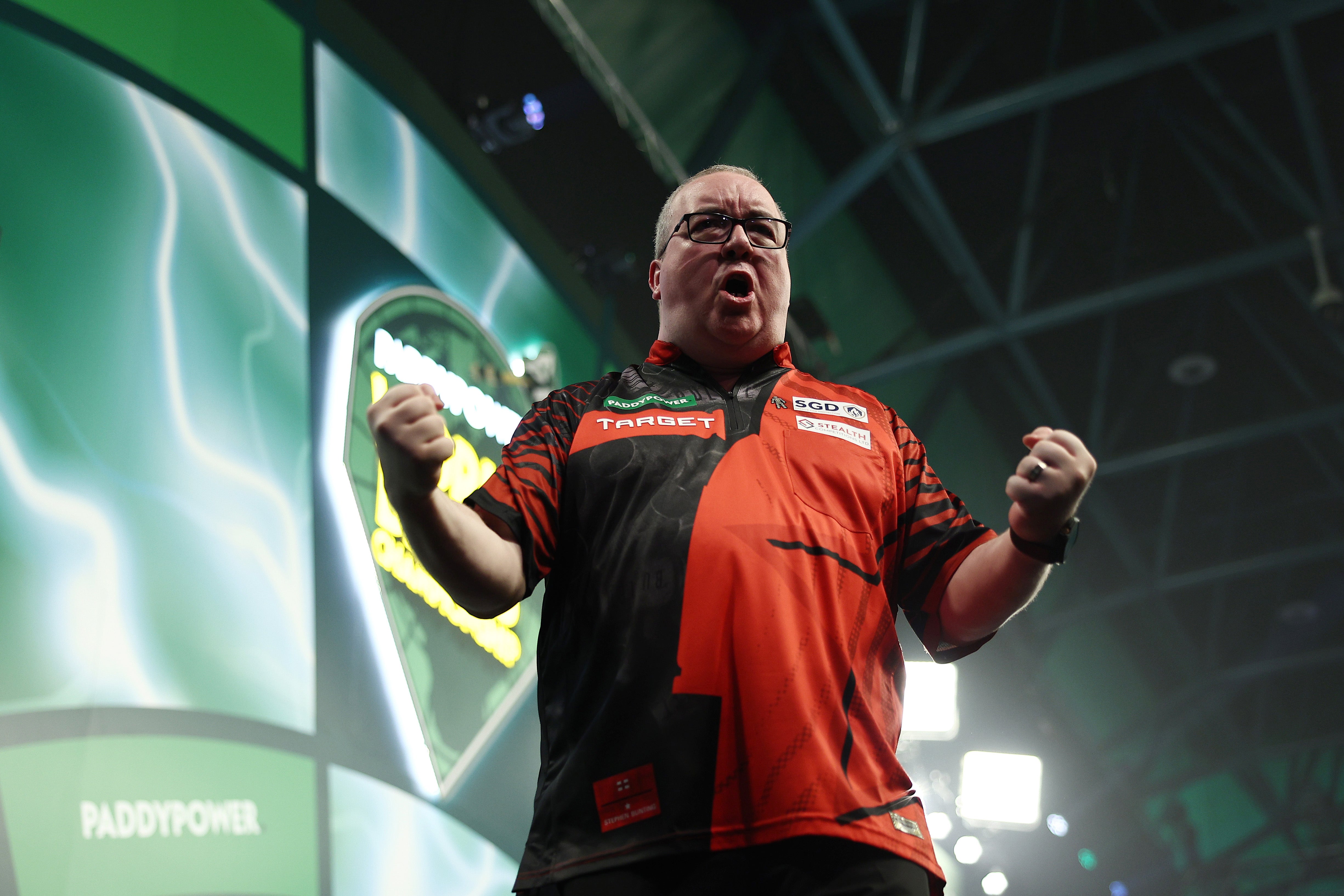 Stephen Bunting can be considered slightly fortunate to have been selected