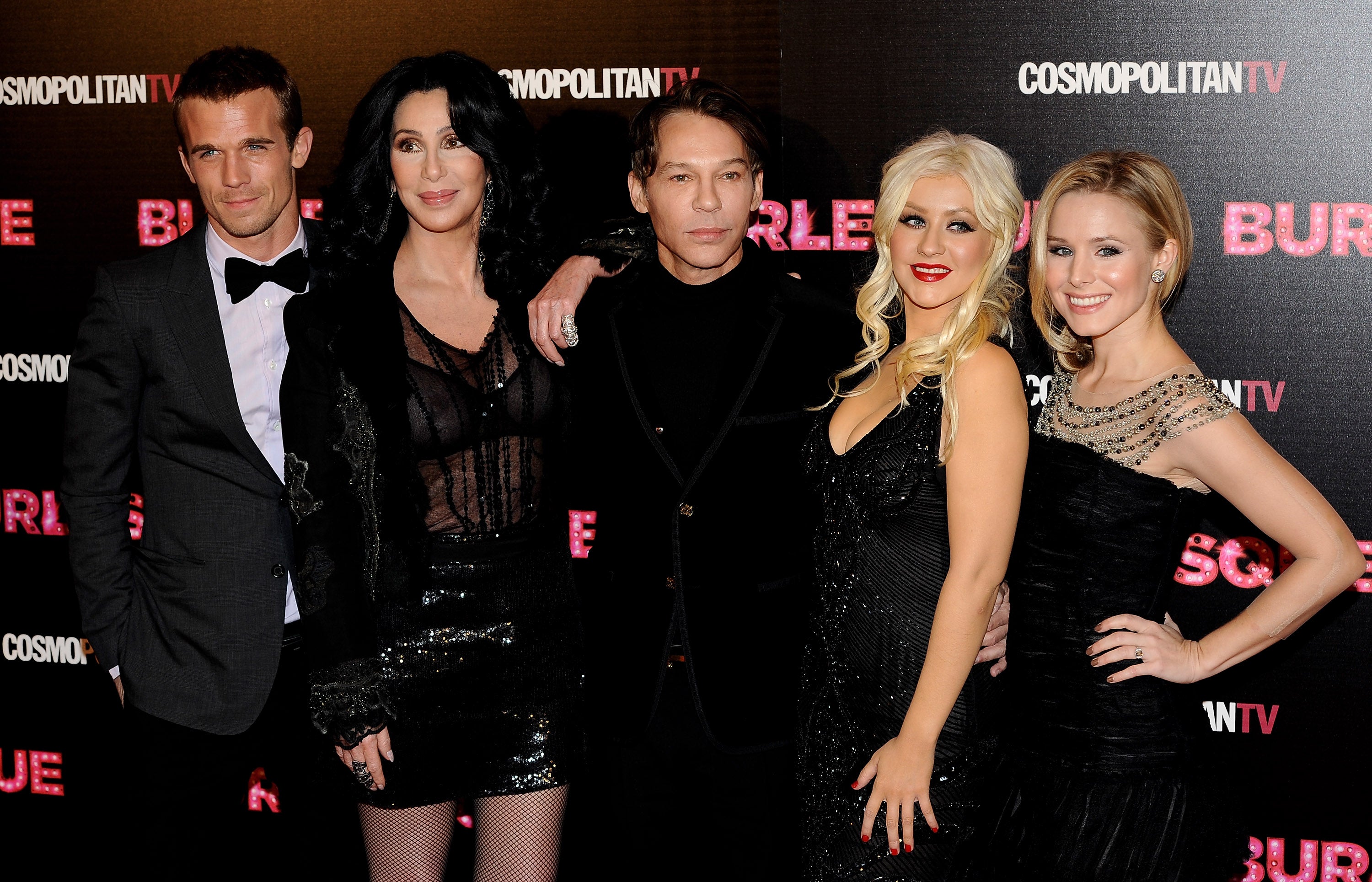 Kristen Bell and Cher starred alongside Christina Aguilera in 2010 movie 'Burlesque'