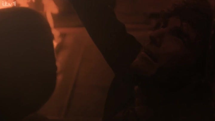 <p>Corriedale: Coronation Street favourite dies after evil rival locks him in blazing mini bus.</p>