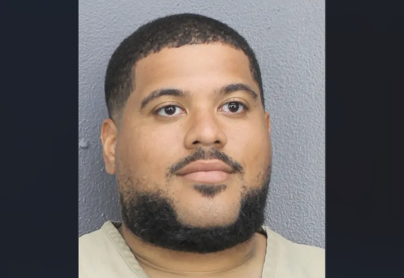 <p>Brandon Ward McCray, 28, was charged with sexual battery, battery by strangulation, battery, and kidnapping in connection with the death of Heather Asendorf, 56, in Hollywood, Florida</p>