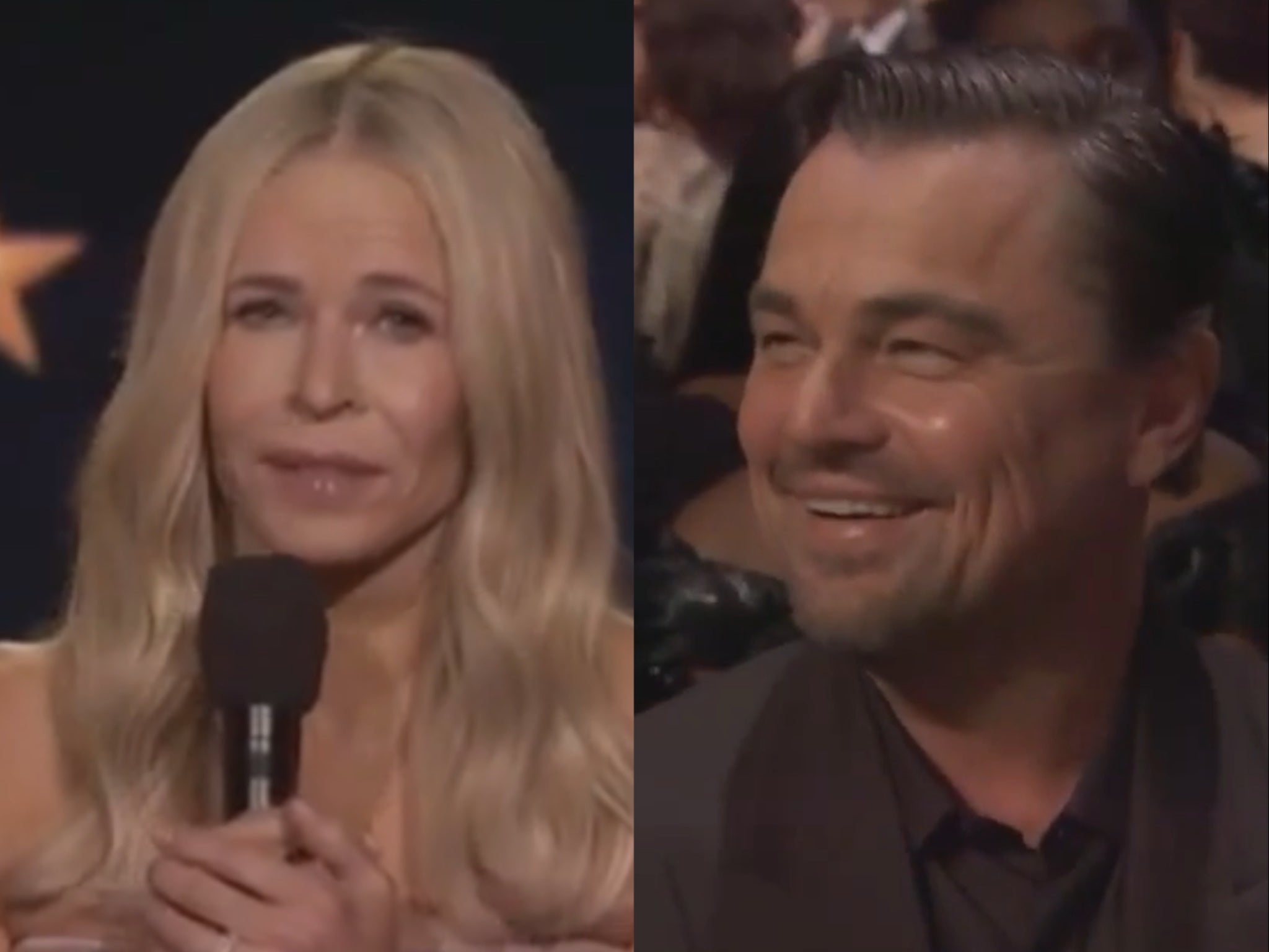 Chelsea Handler roasted Leonardo DiCaprio at Critics' Choice Awards