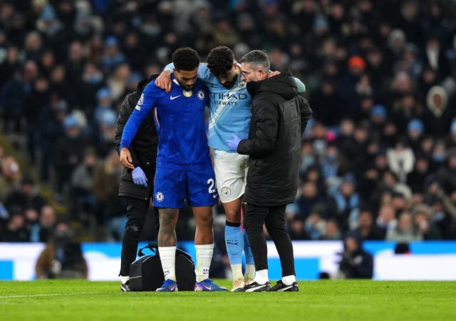 <p>Josko Gvardiol hobbled off against Chelsea and faces a potentially substantial spell out injured</p>