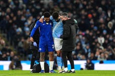 Man City’s crushing injury blow leaves season hanging by a thread