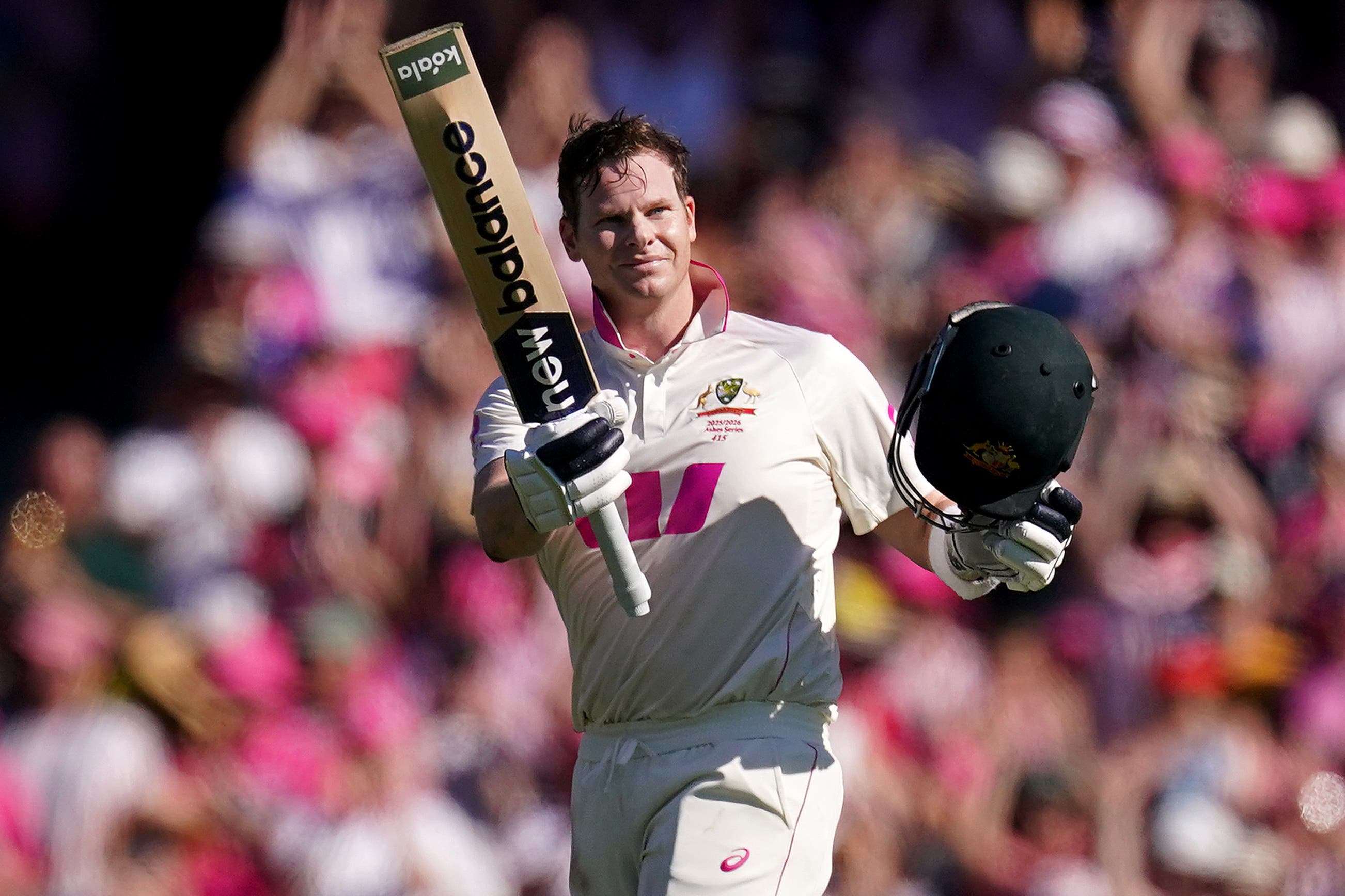 Steve Smith hit his 13th Ashes century to pile the misery on England (Robbie Stephenson/PA)