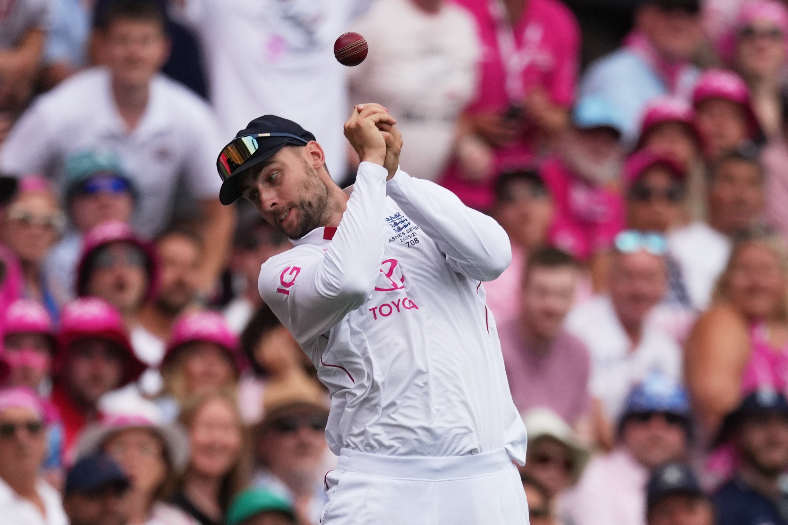 Will Jacks shelled an absolute dolly of a catch in the deep