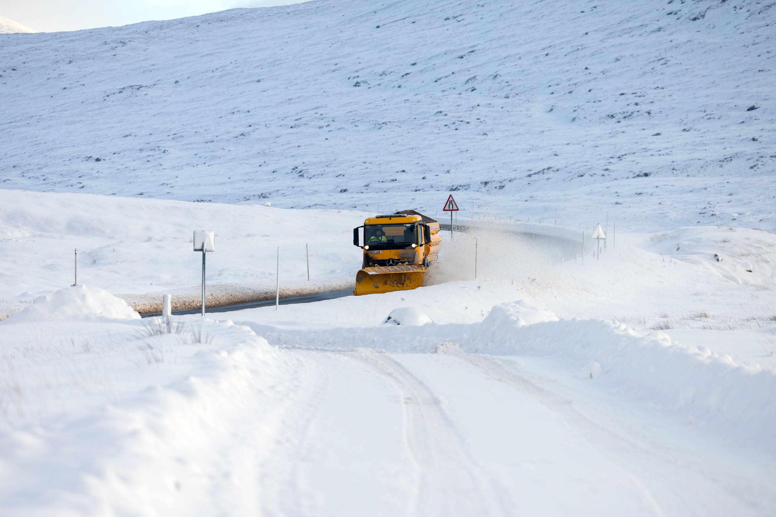 Fresh amber warnings have been issued for parts of Scotland on Tuesday (Paul Campbell/PA)