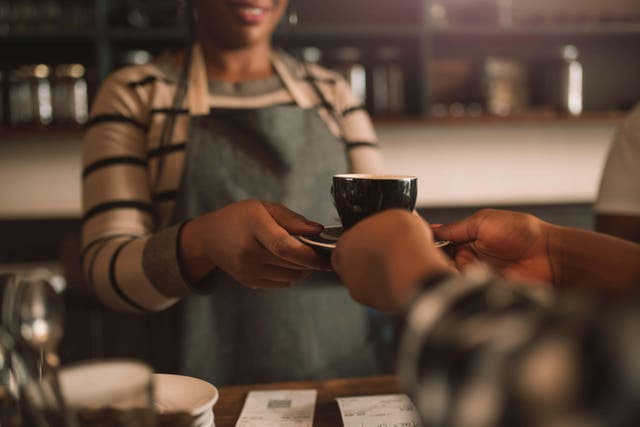 Growth in the UK’s services sector picked up at the end of 2025 (Alamy/PA)
