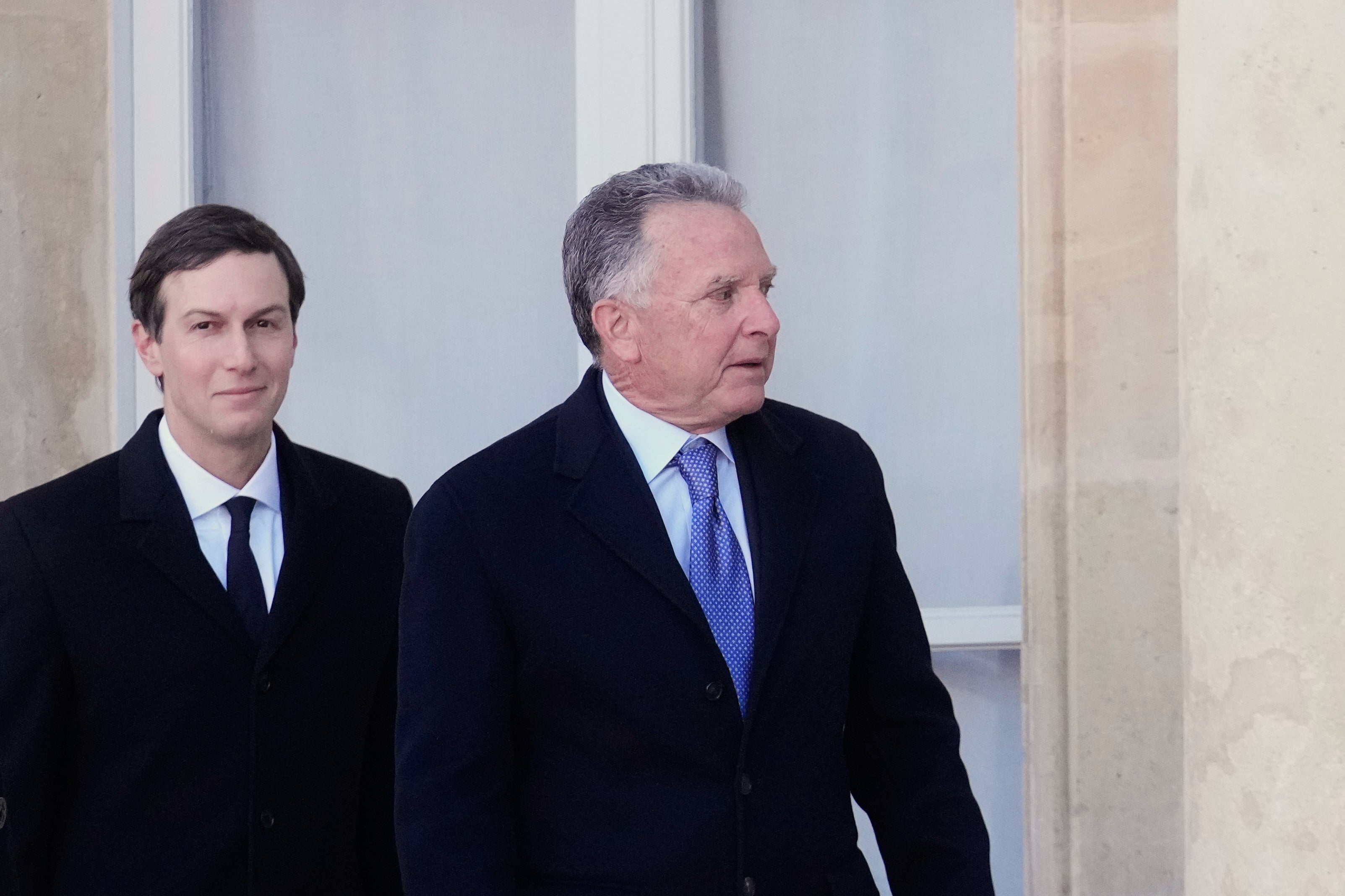 Kushner and Trump’s special envoy Steve Witkoff were both present at the talks in Paris