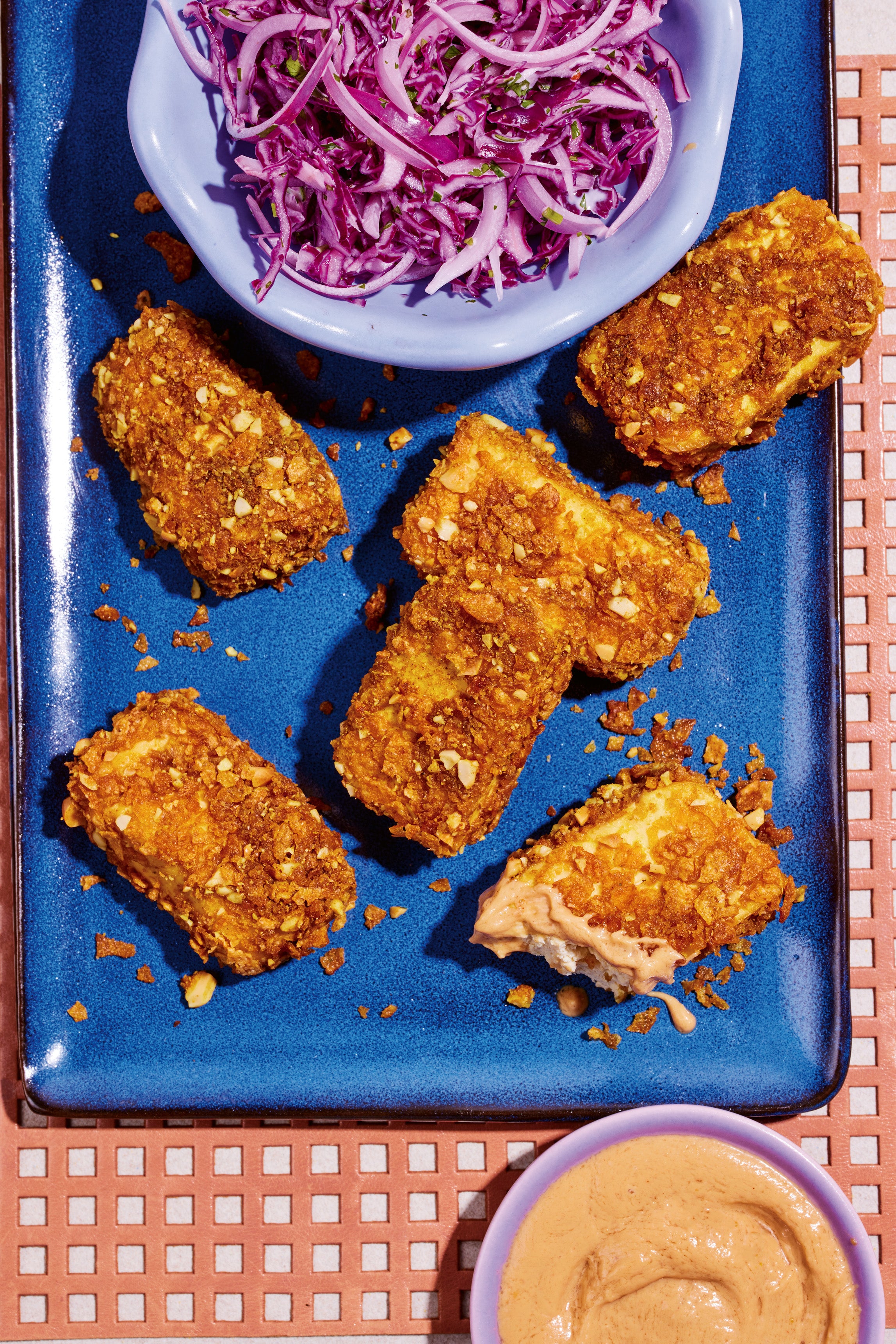 Crunchy, dunkable and deeply snackable, even for people who claim not to like tofu
