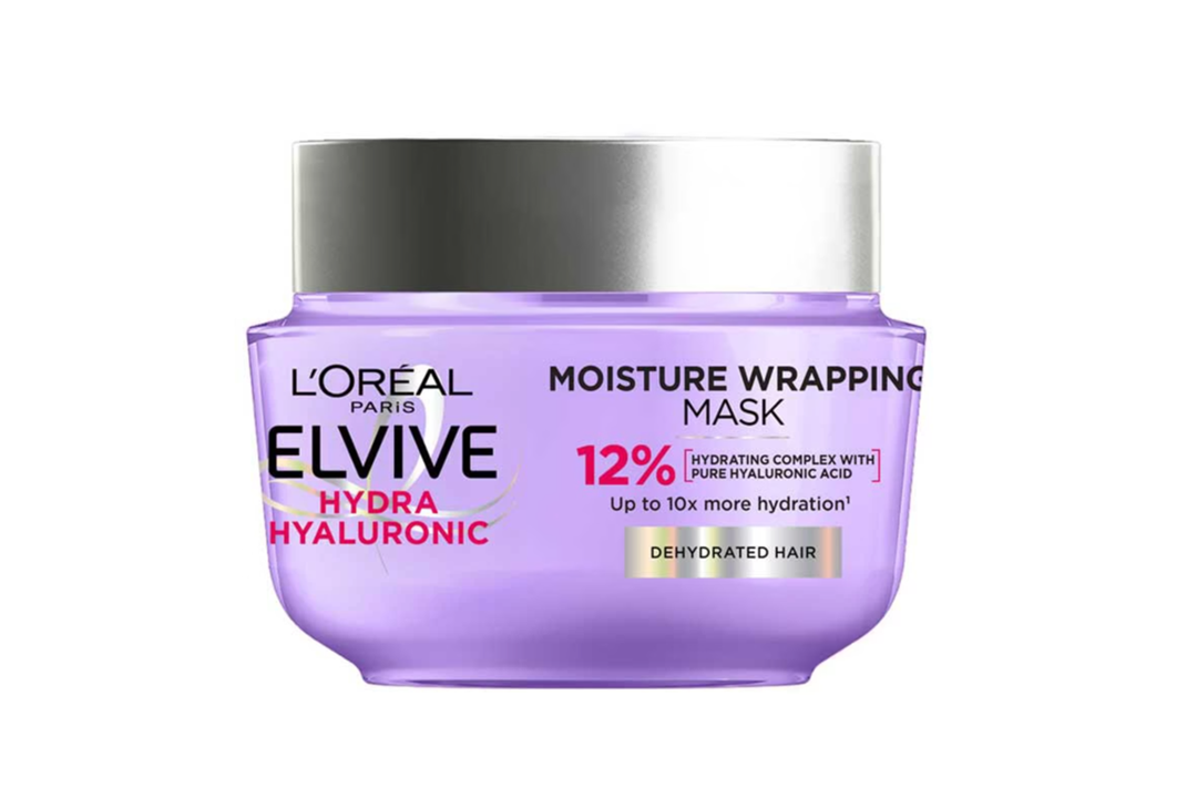 Best hair mask IndyBest review L'Oreal Paris elvive hydra hyaluronic hair mask