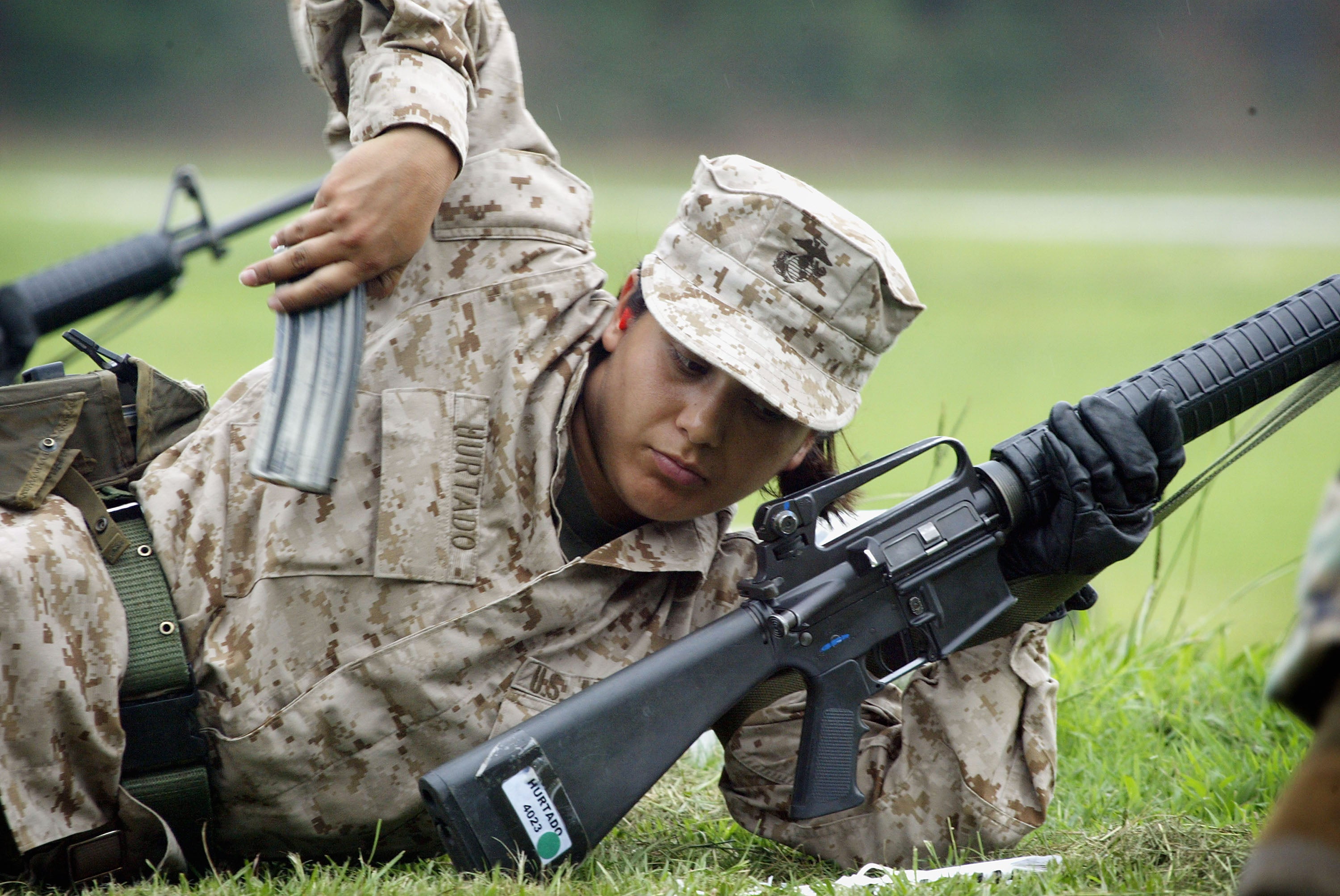 Women were first allowed to take on all ground combat positions in 2015