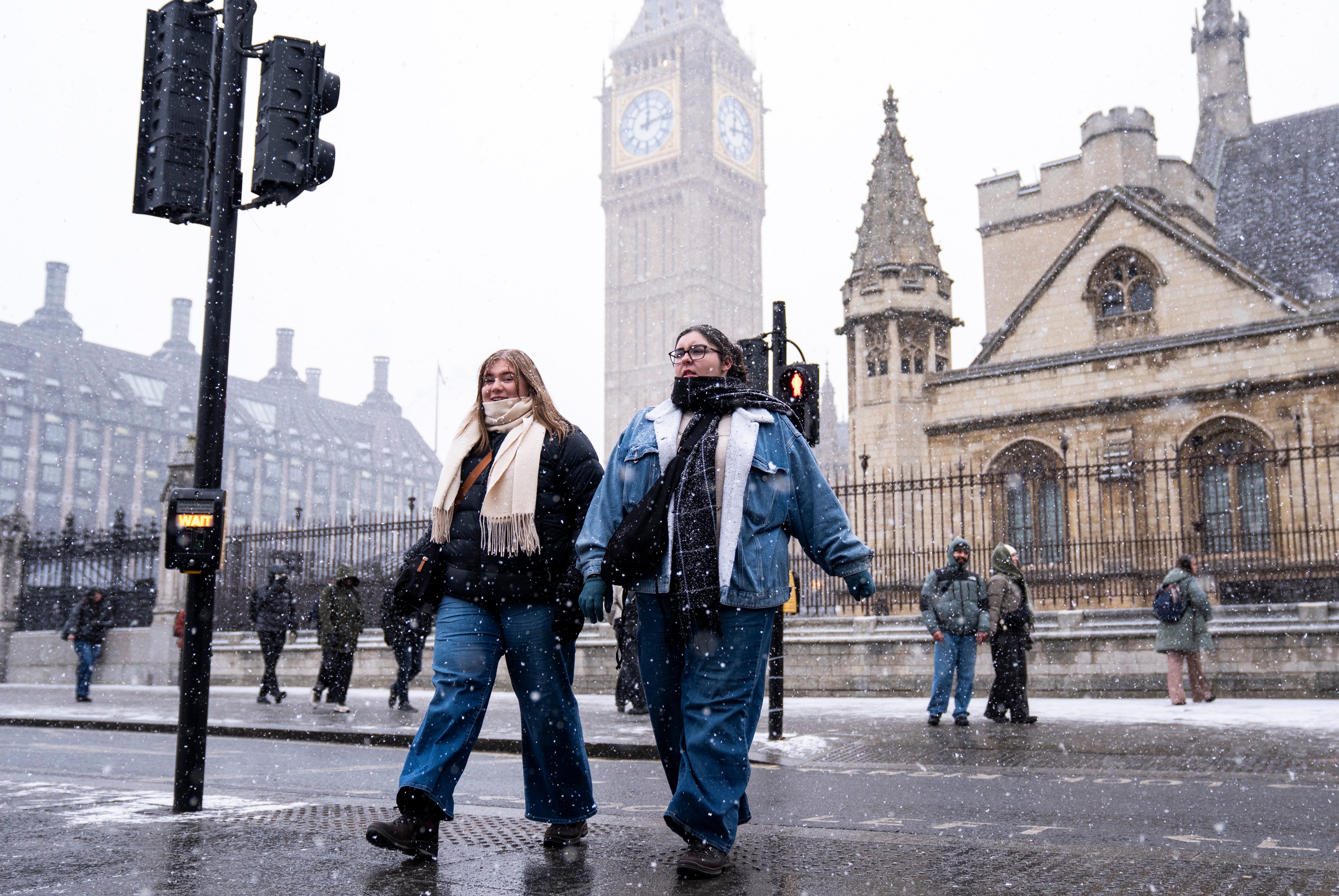 The UK has been gripped by cold weather at the start of 2026