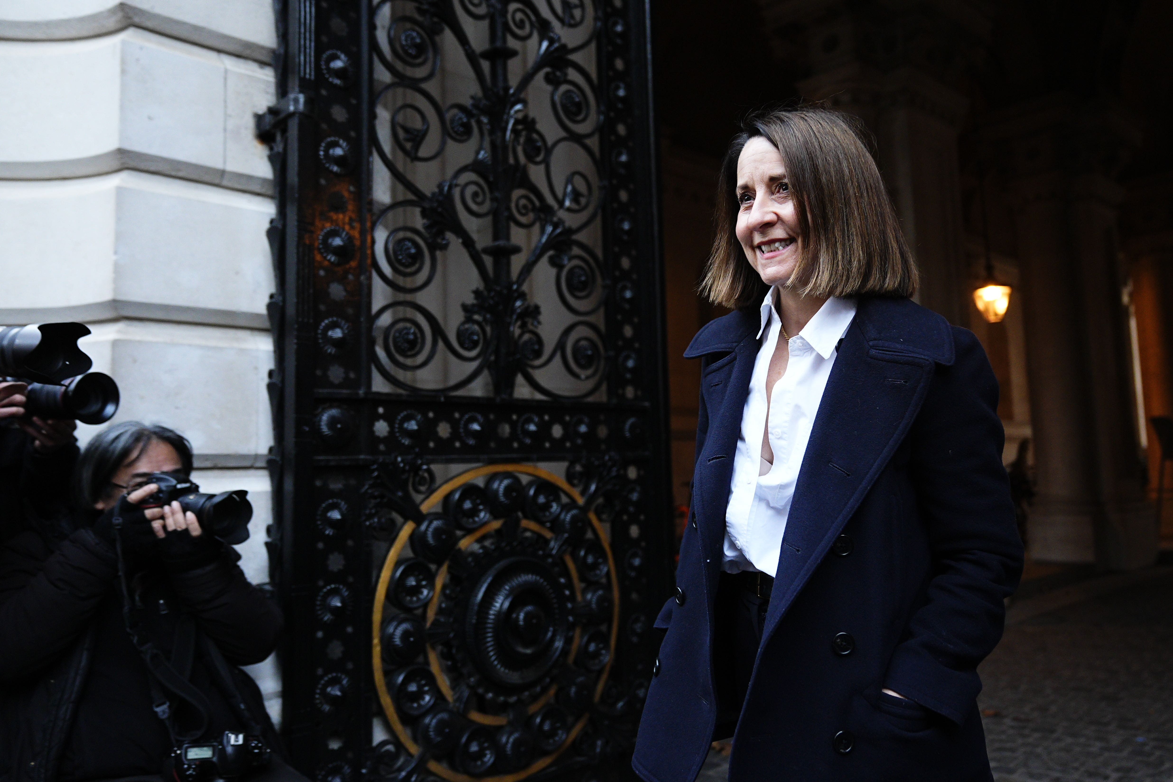 Science, Innovation and Technology Secretary Liz Kendall arriving for a Cabinet meeting in Downing Street, London (PA)