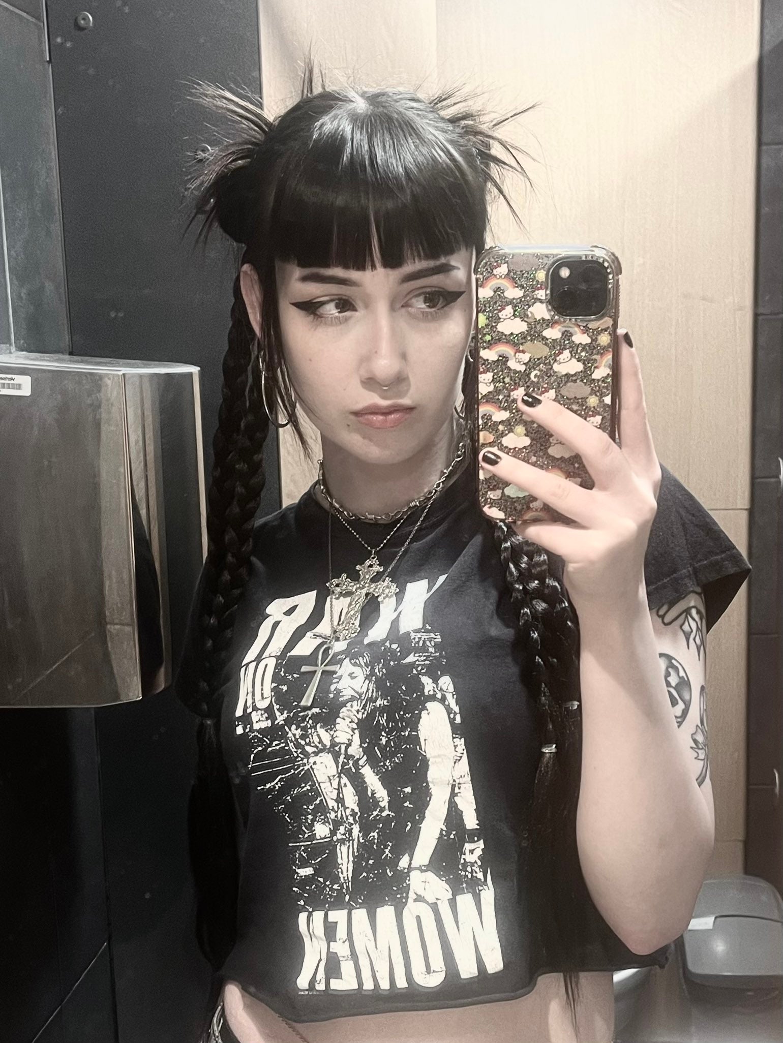 Evie, 22, said she has been bombarded with more than 100 sexualised images of herself in less than a week