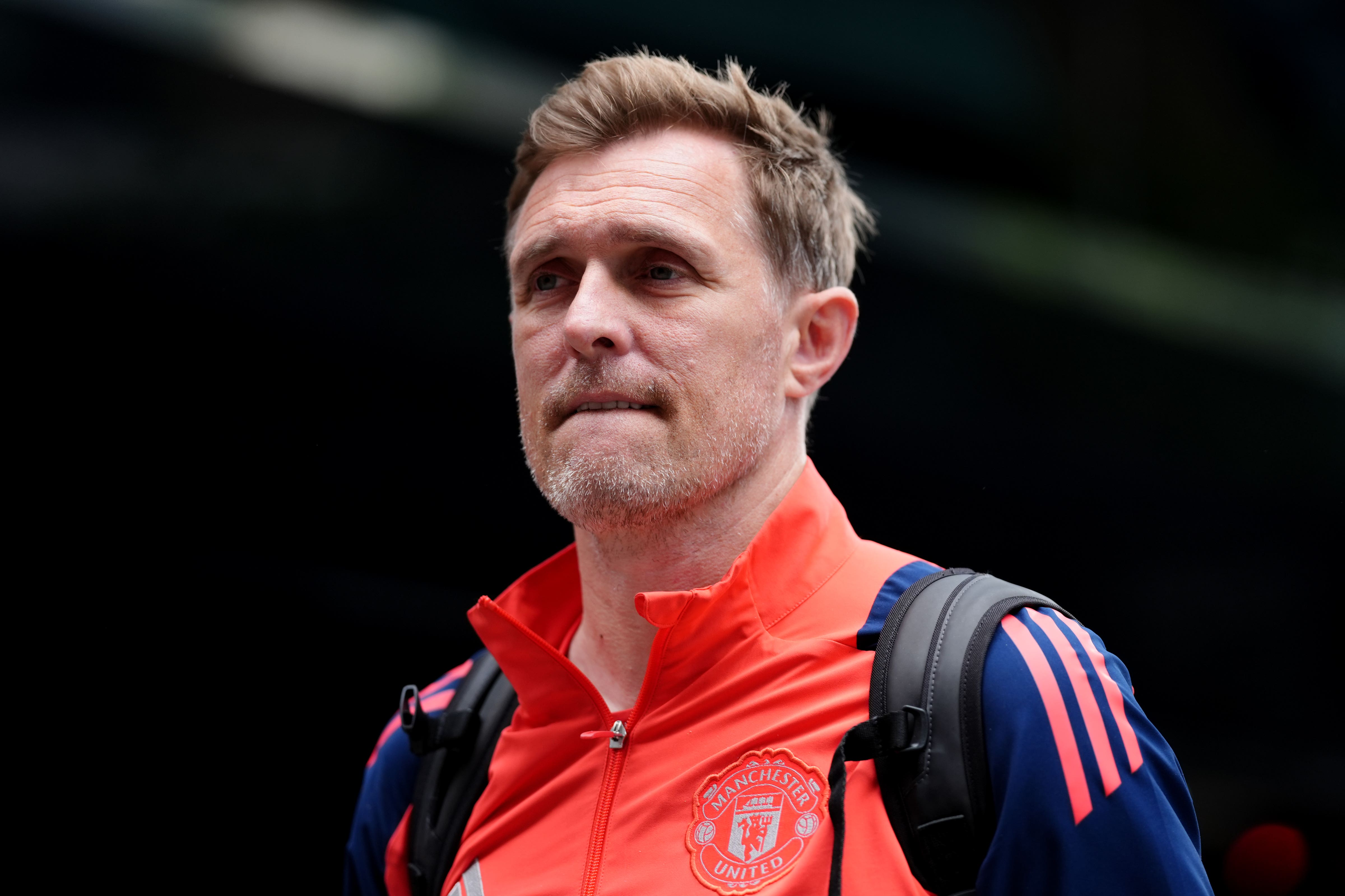Darren Fletcher will take charge of Manchester United for their trip to Burnley (John Walton/PA)