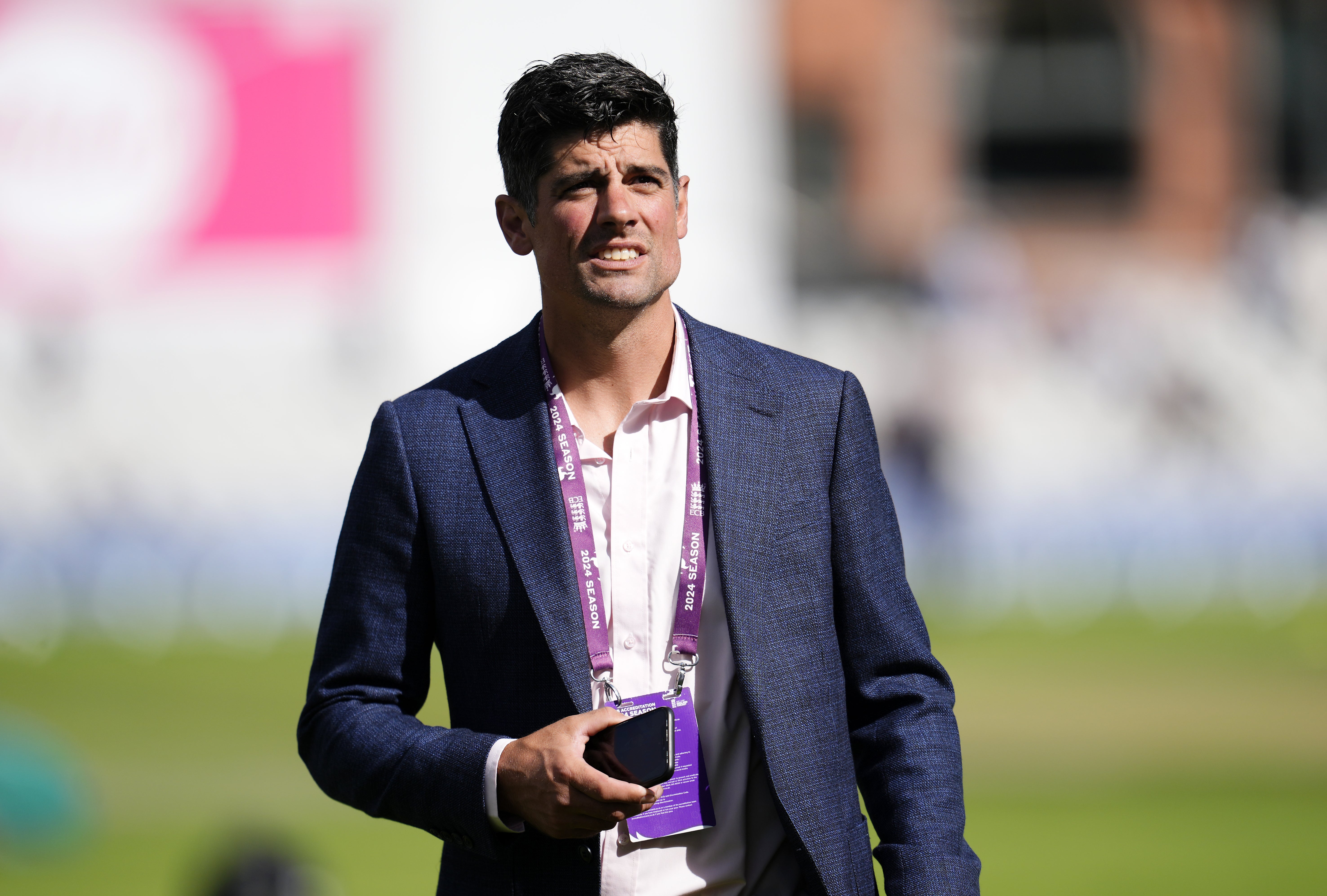 <p>Sir Alastair Cook described Jacob Bethell as the ‘future of English cricket’ (Nick Potts/PA)</p>