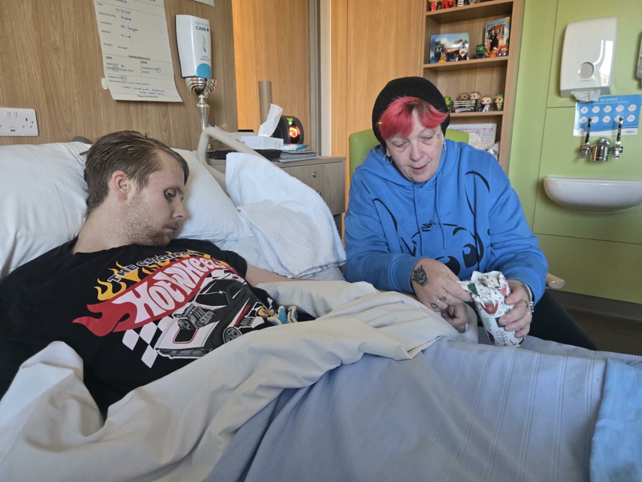 Andre passed away in hospital on 27 December