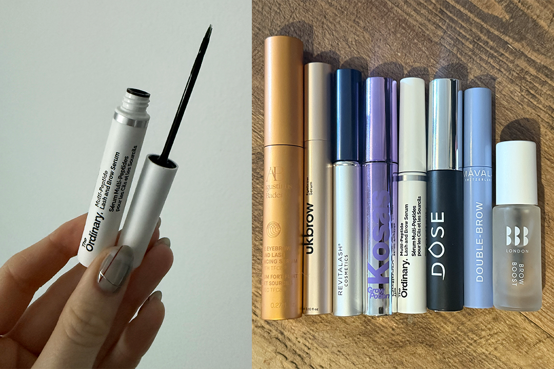 I looked for changes to the thickness, length and general condition of my brows