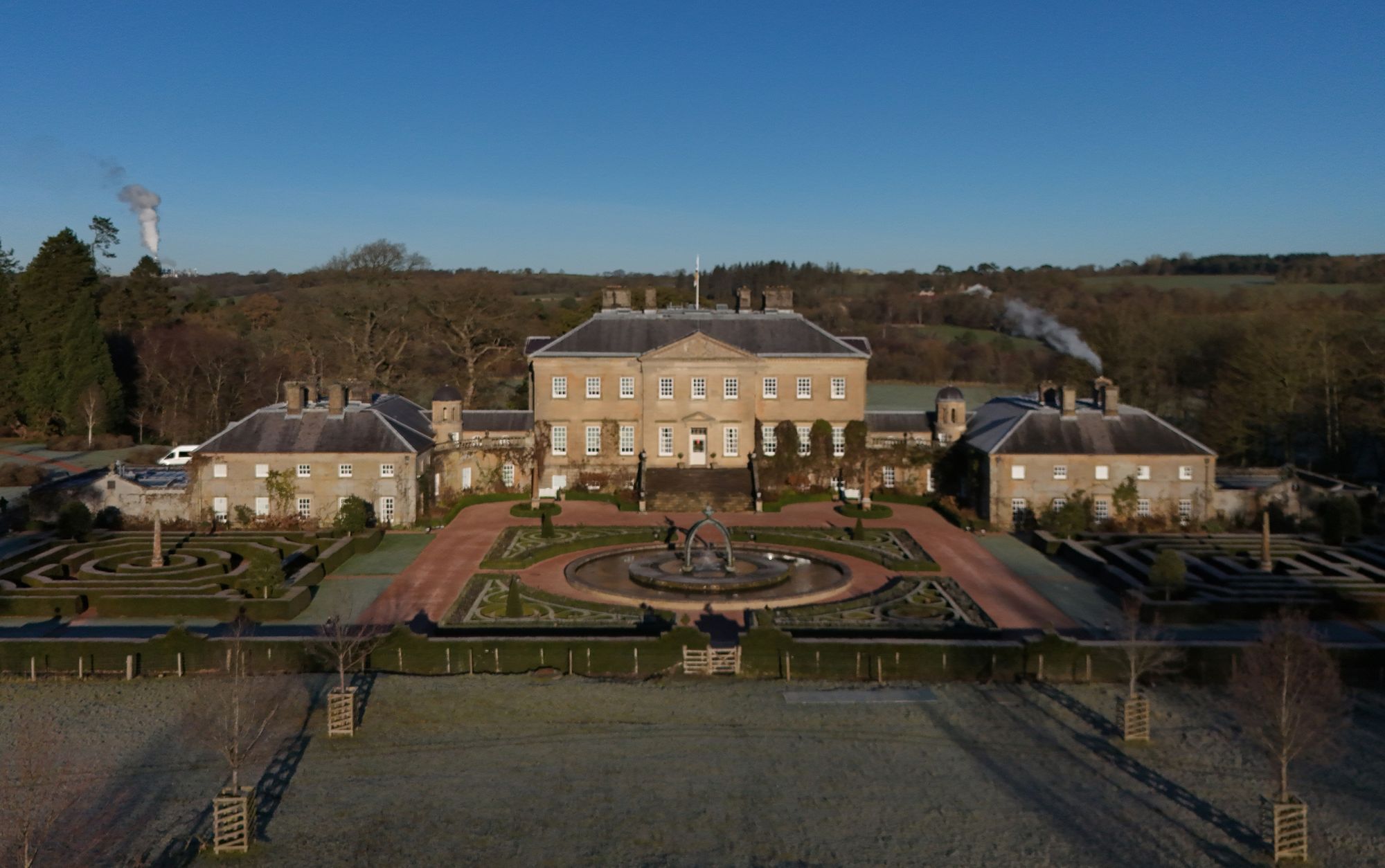 Dumfries House estate near Cumnock, Ayrshire, headquarters of the King's Foundation, which was set up by King Charles more than 35 years ago