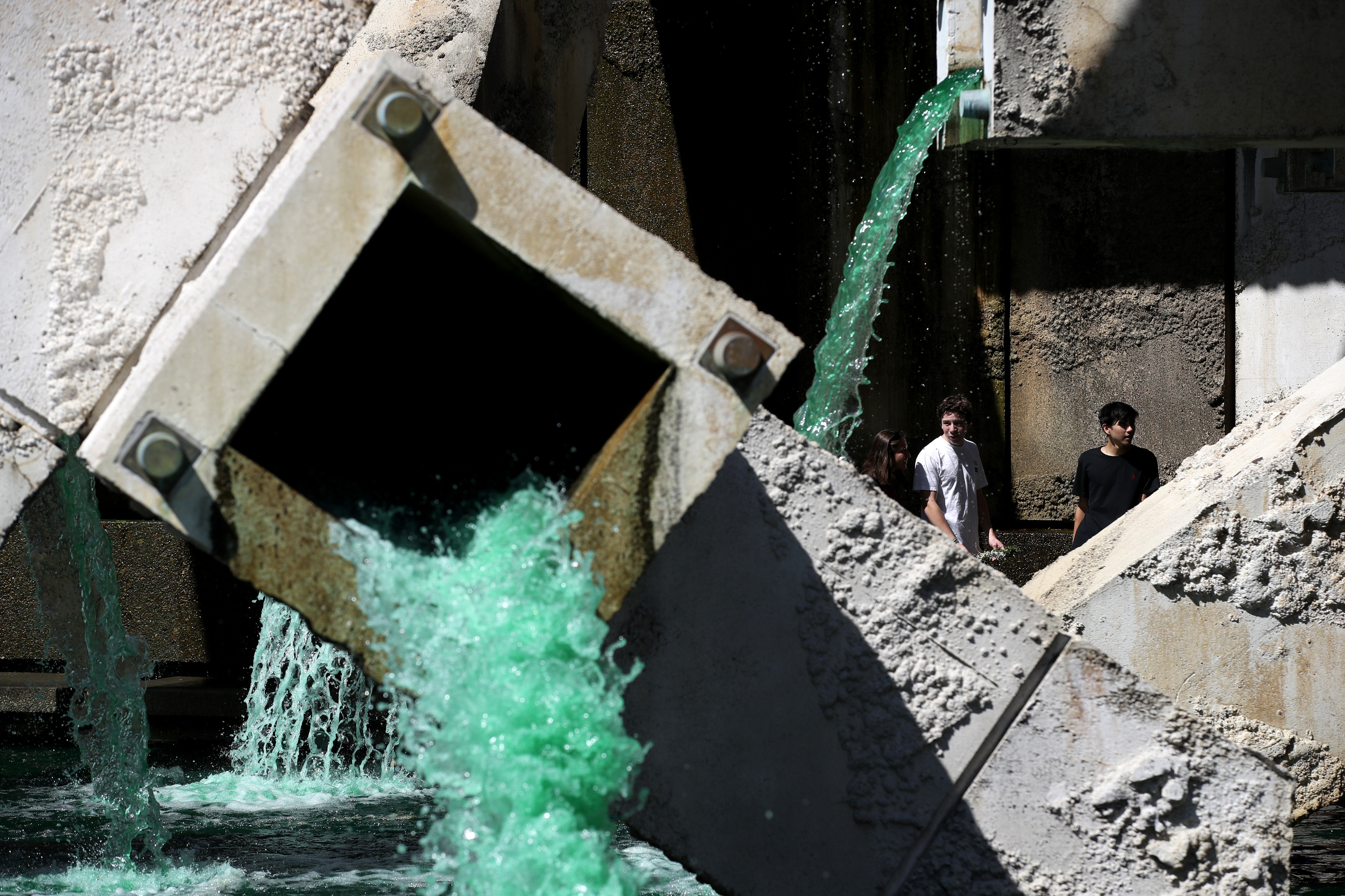 The sculpture has been described as the ‘mecca’ of skateboarding.