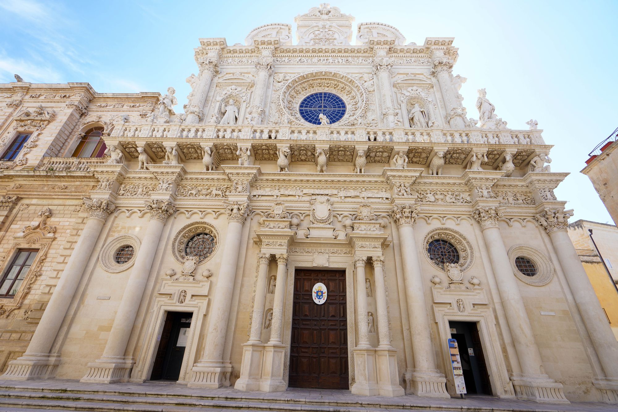 The Basilica of Santa Croce is one of many architectural standouts in Lecce