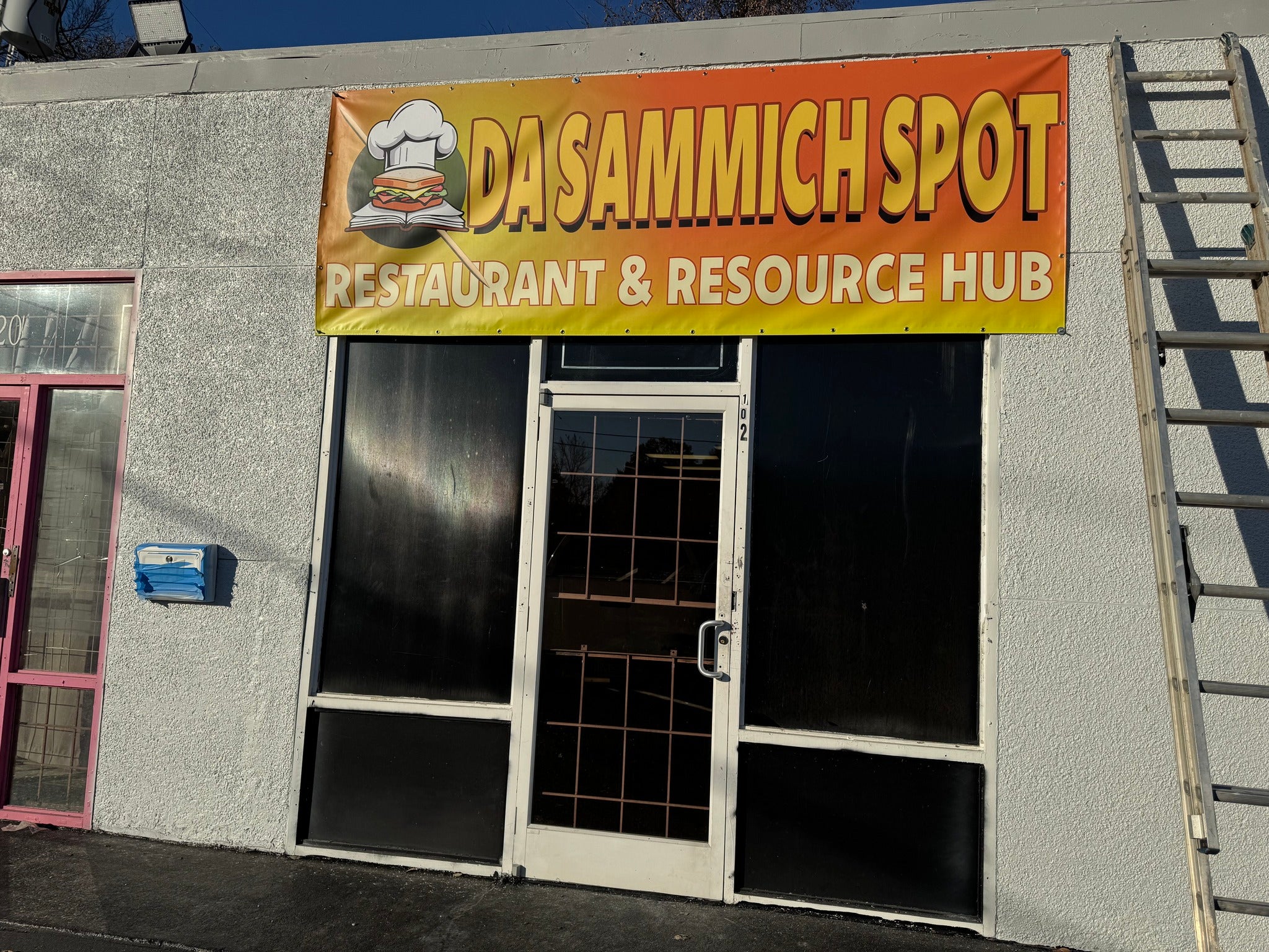 A Memphis sandwich shop has gone viral after 40 National Guard troops were videotaped stationed outside, refusing to leave