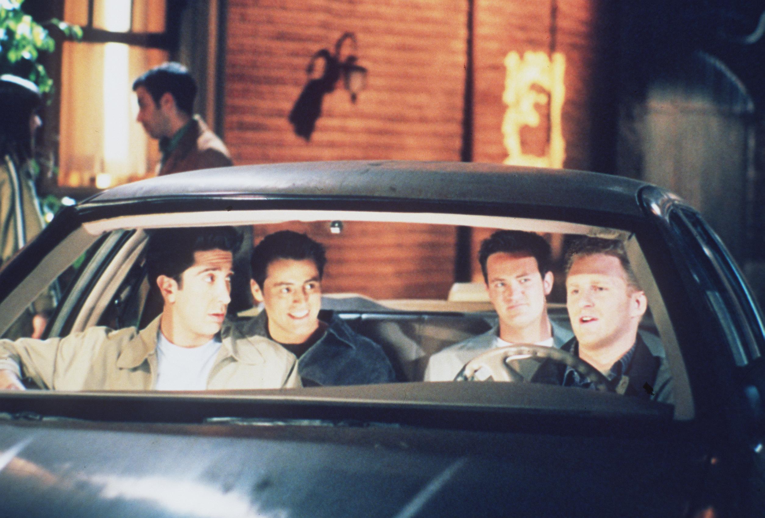 Michael Rapaport (right) played Phoebe Buffay’s cop boyfriend, Gary, in season five of ‘Friends’