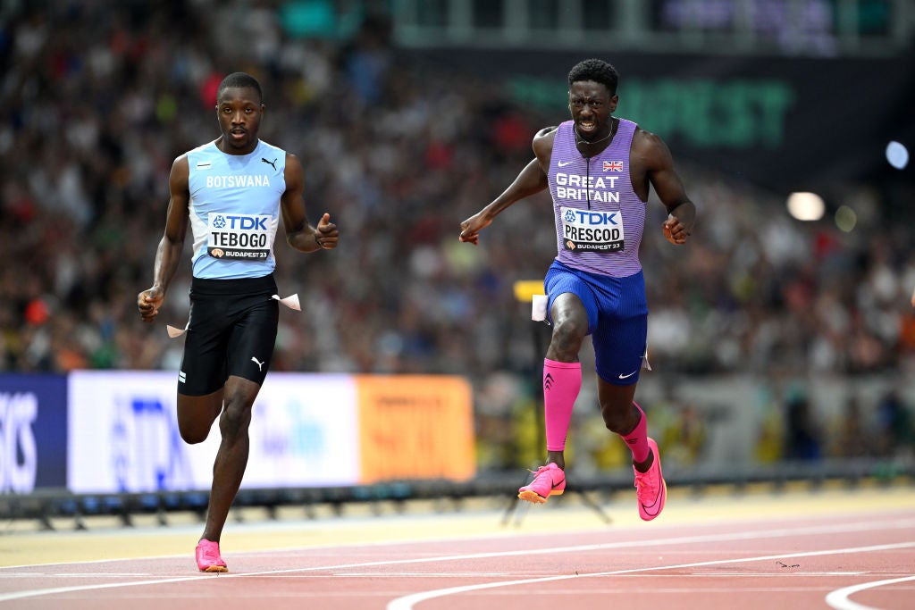 Prescod most recently featured for Team GB at the 2023 World Championships in Budapest