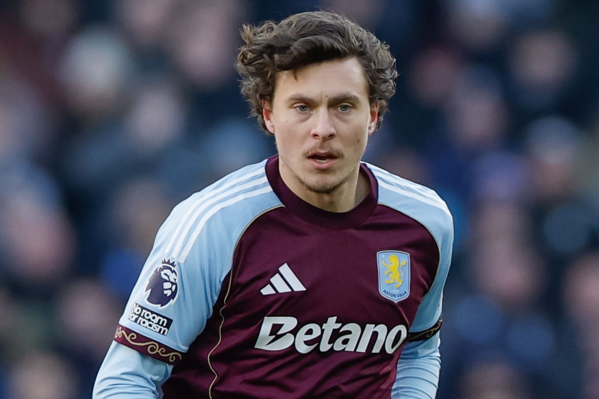 Victor Lindelof went close to a late winner for Aston Villa (Cody Froggatt/PA)