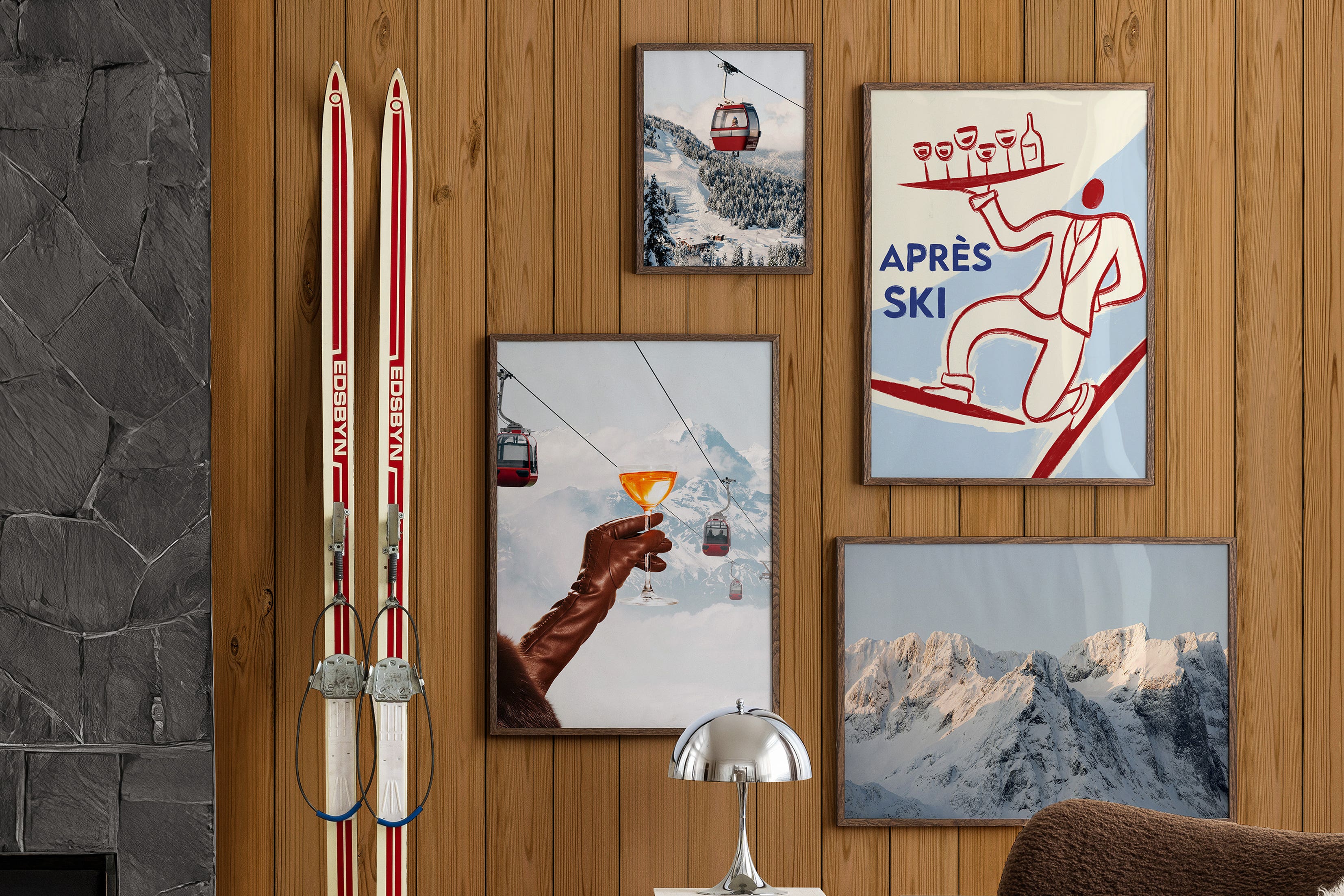 Ski lodge style to amp up your space (Desenio/PA)