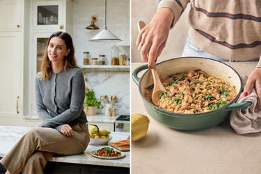 <p>Where weeknight panic meets plant power – Ella Mills cooks for the real world</p>
