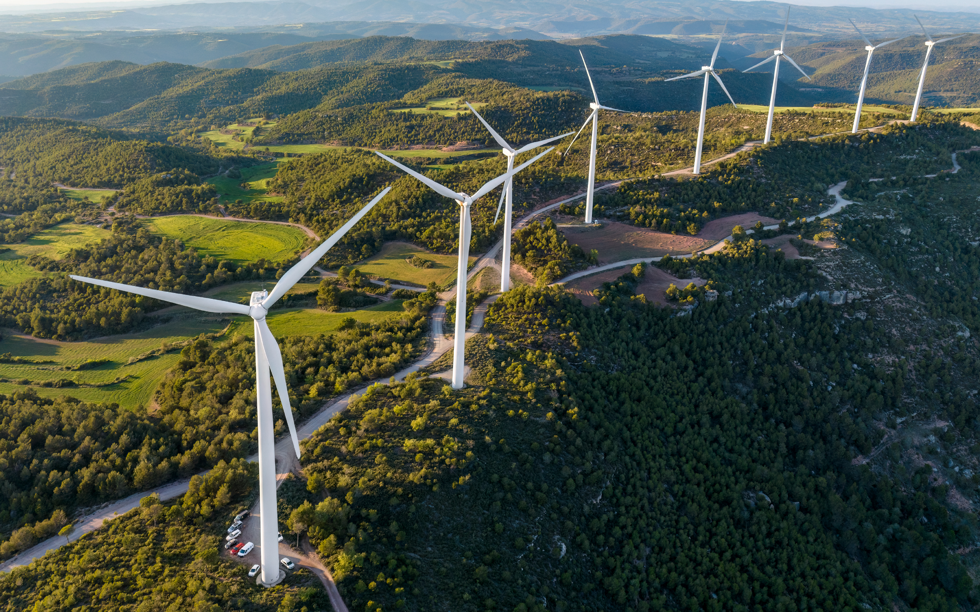 Facing challenges: Wind varies from hour to hour, and electricity can’t be stored at scale for long periods