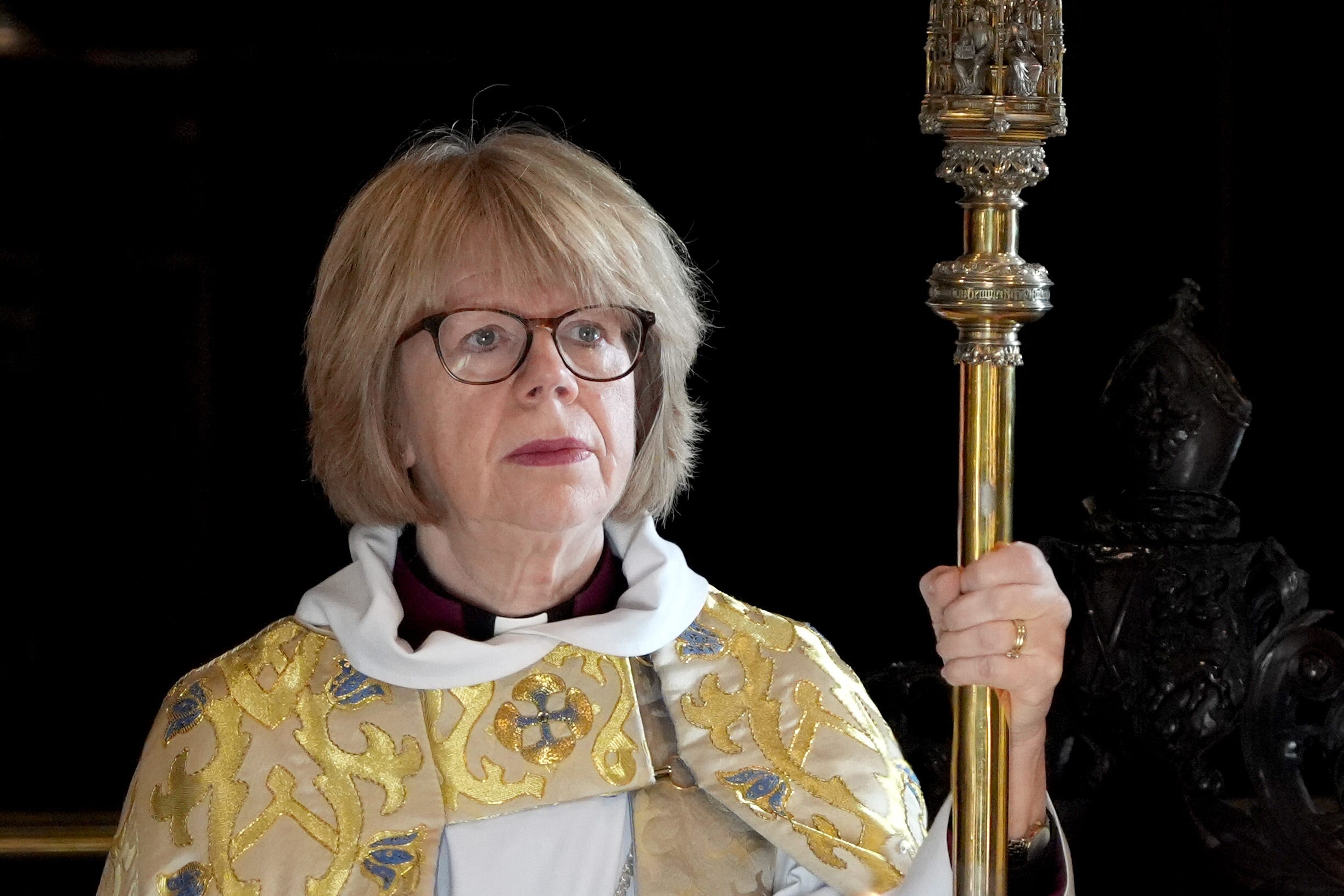 Incoming Archbishop of Canterbury, Dame Sarah Mullally (Gareth Fuller/PA)