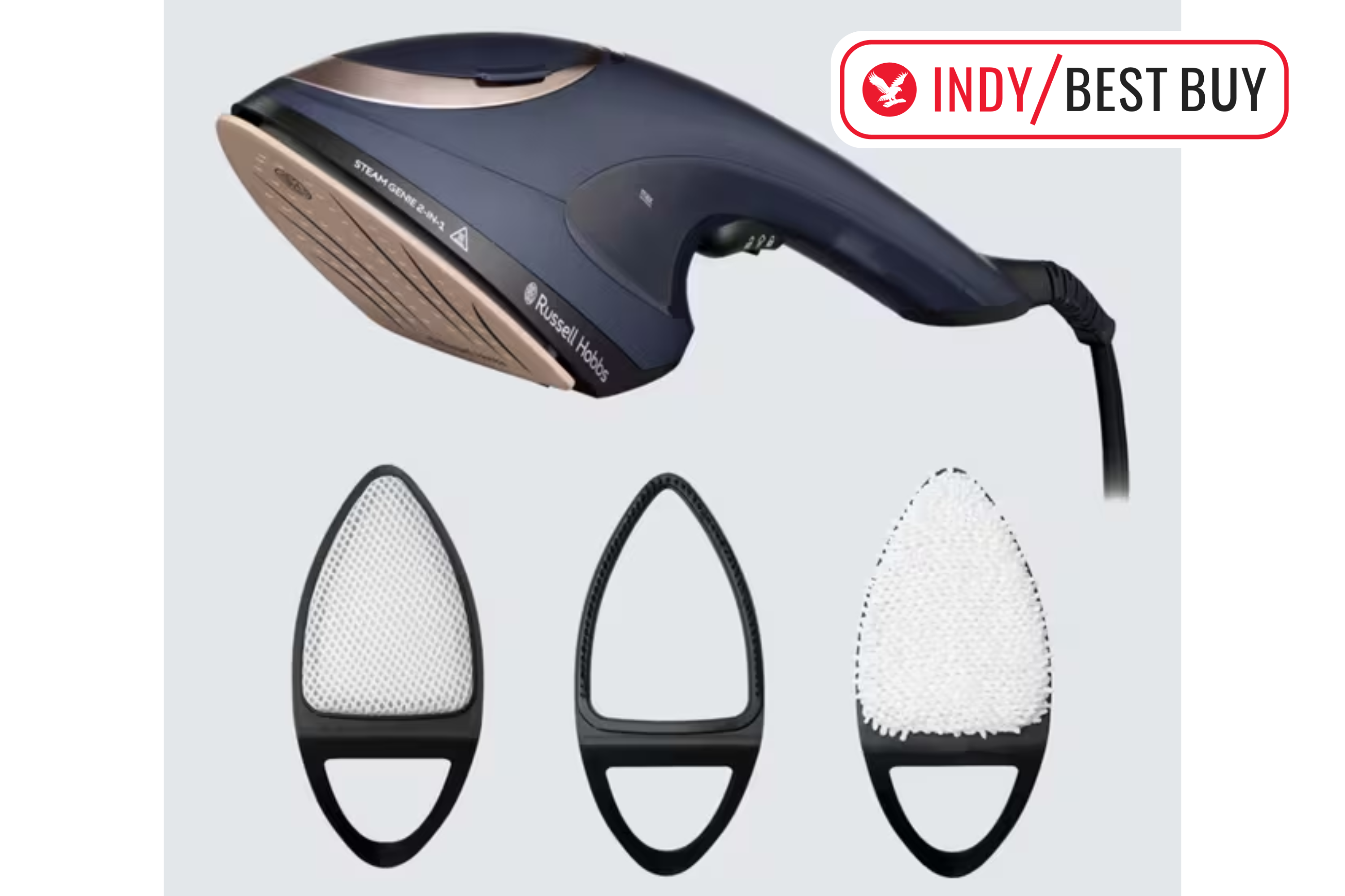 best steam cleaner russell hobbs steam genie 2-in-1 indybest