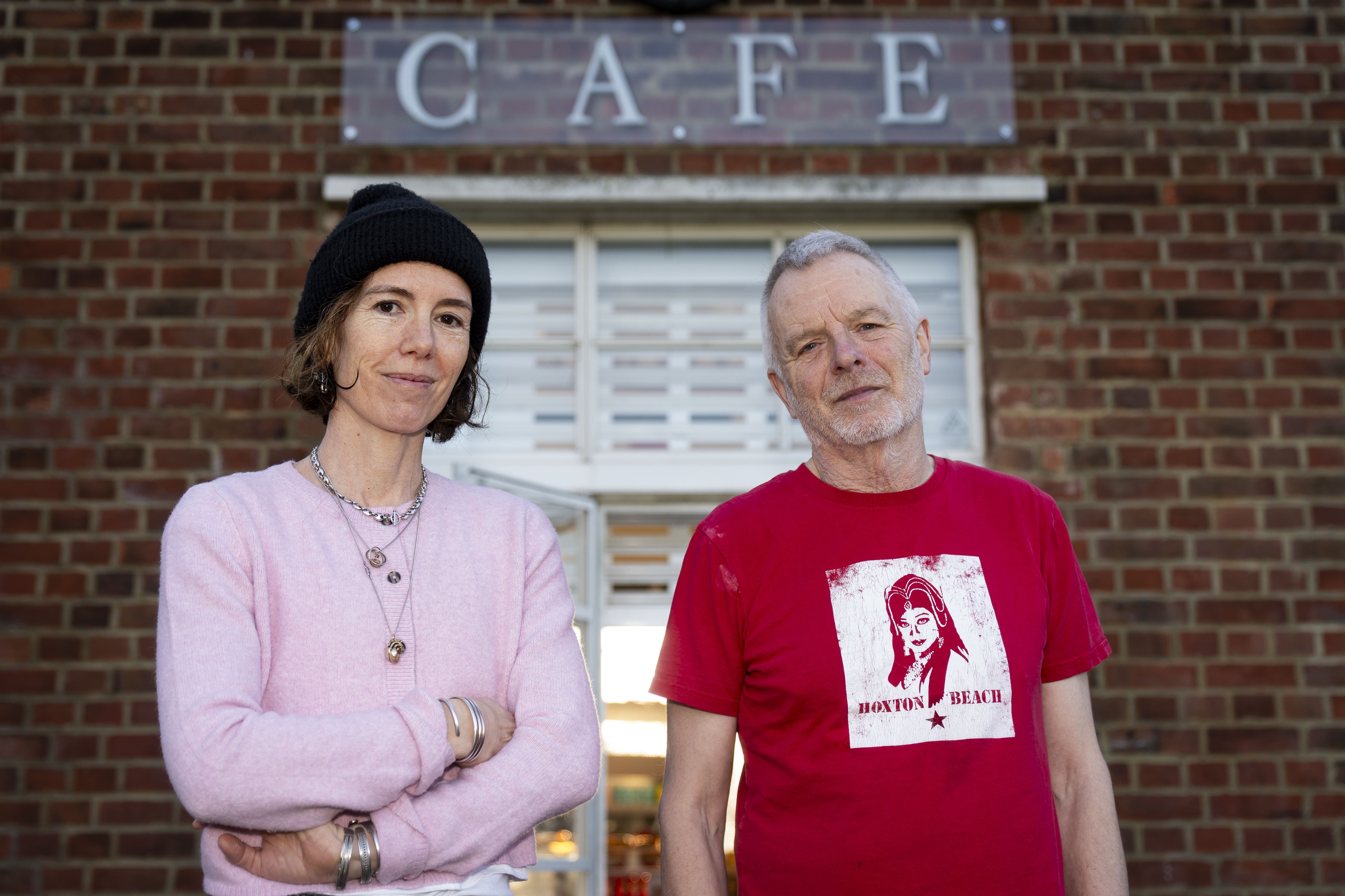Patrick Matthews and wife Emma Fernandez run two of four cafes due to be handed over to Daisy Green in the spring (Aaron Chown/PA)