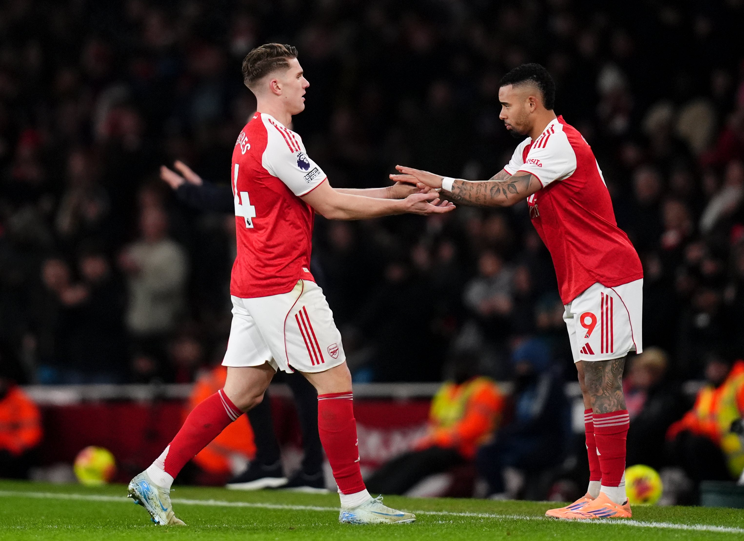 Gabriel Jesus is looking a far more effective option than Viktor Gyokeres