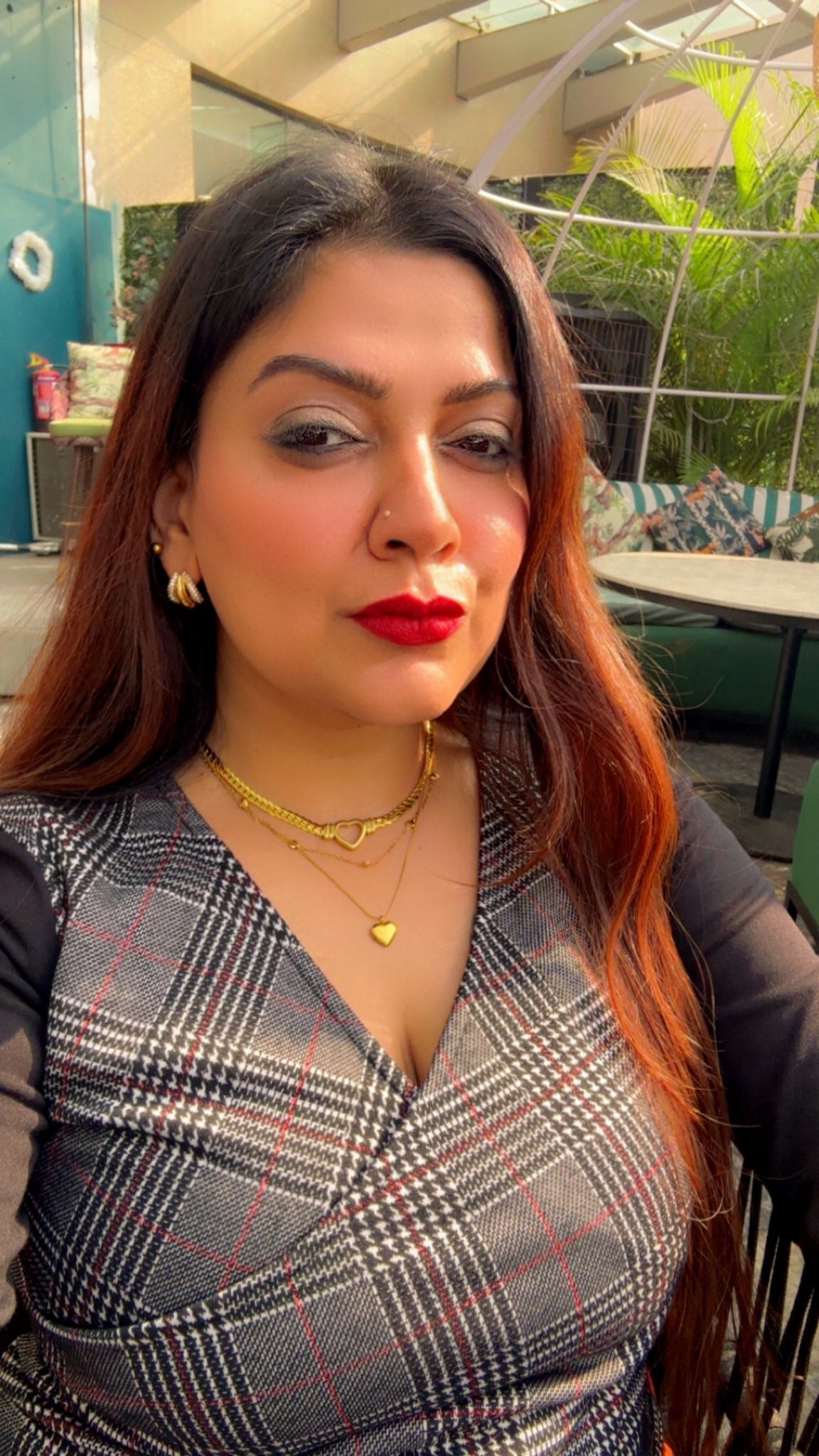 Ruchi's new year wish photo that was altered by X's Grok after request from a stranger