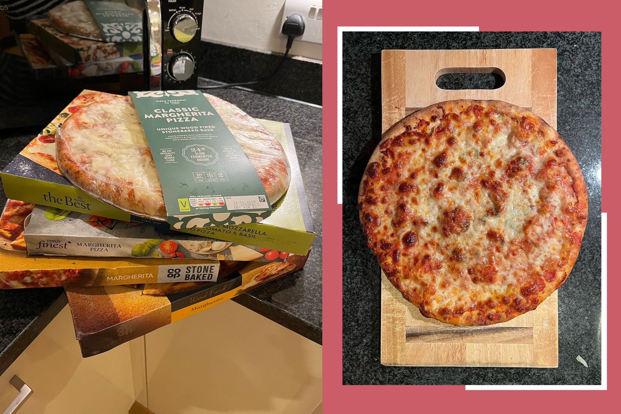 <p>These pizzas were blind taste-tested</p>
