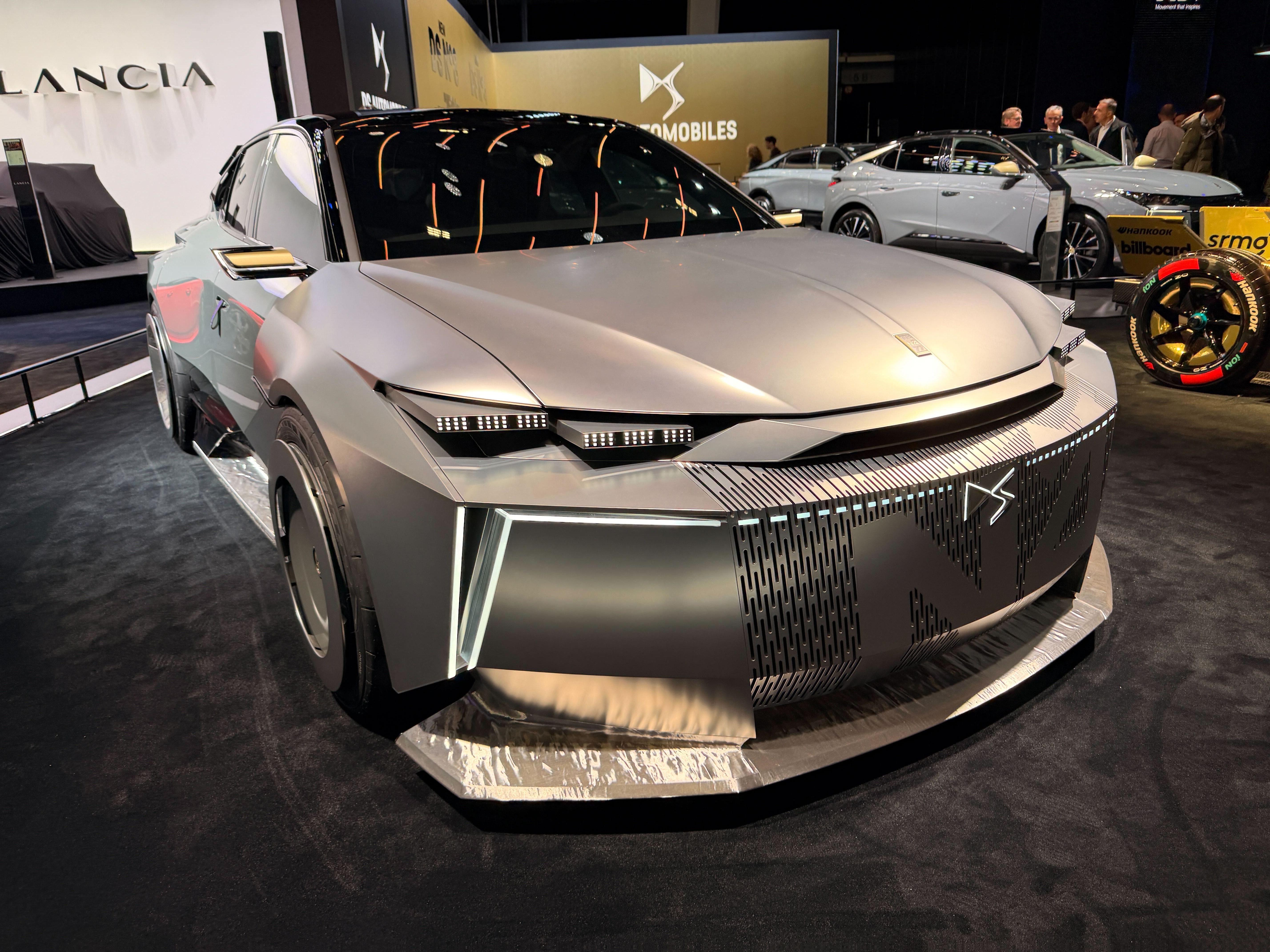 The concept car was revealed at the Brussels Motor Show on 9 January 2026