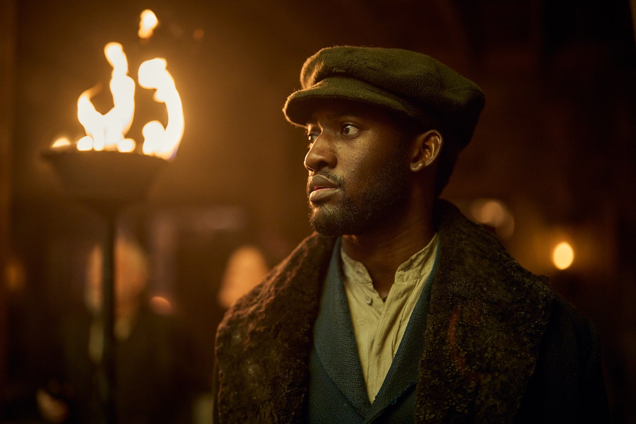 Fierce and fiery: Malachi Kirby as Hezekiah Moscow in ‘A Thousand Blows’