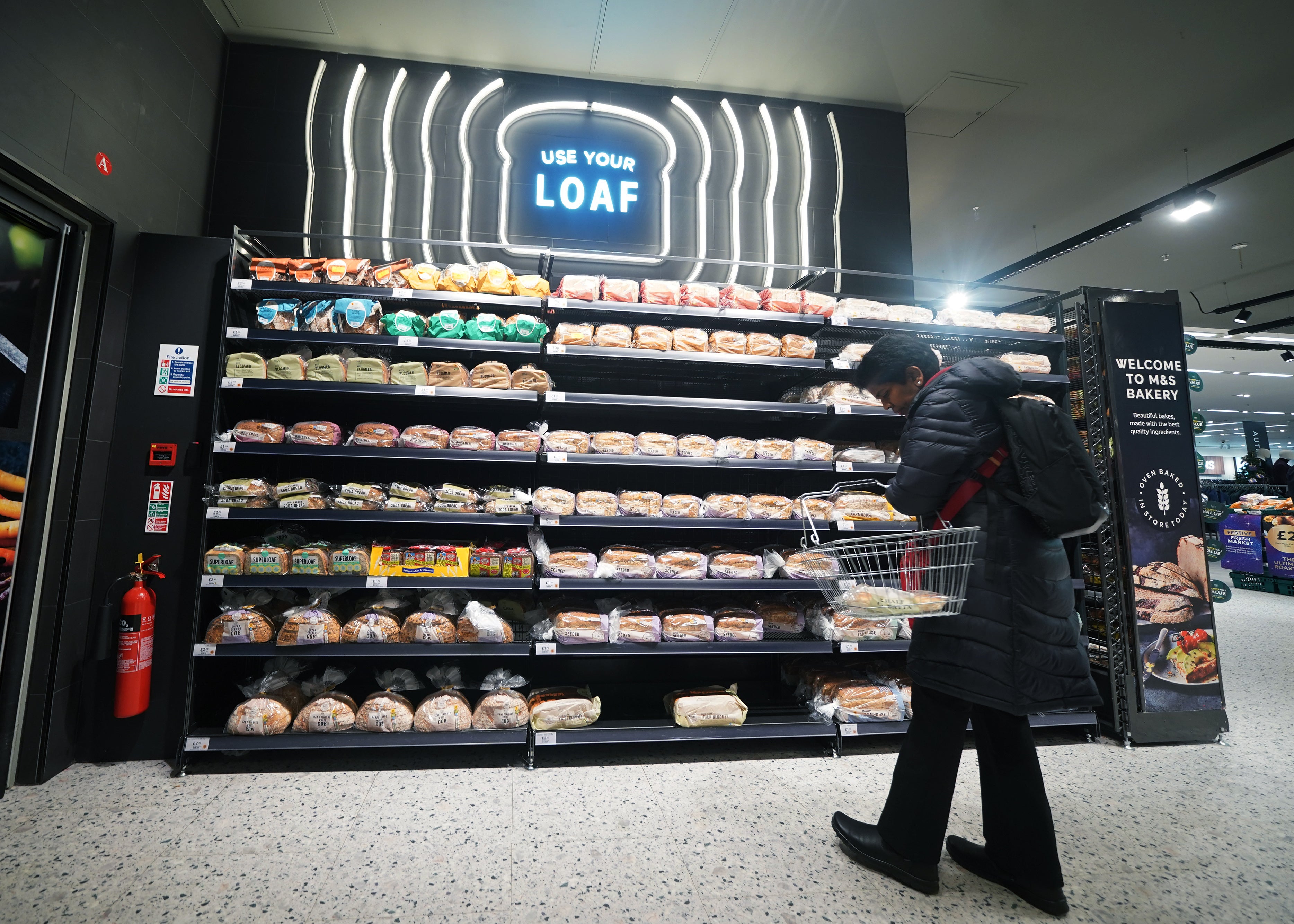 Rising food costs, particularly for bread and cereals, also contributed to the upward inflationary pressure