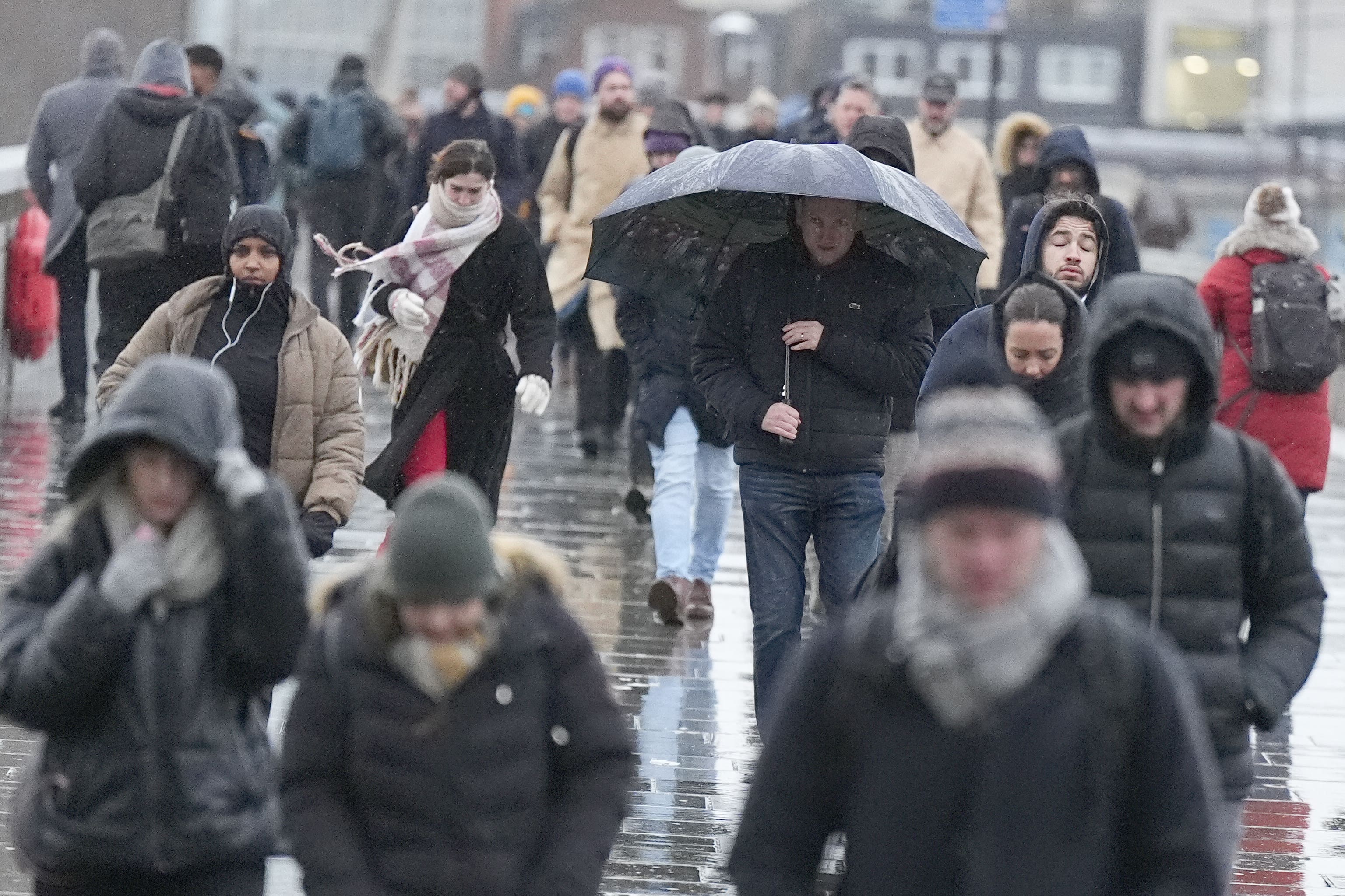The UK economy is predicted to have grown by 0.2% in November (Aaron Chown/PA)