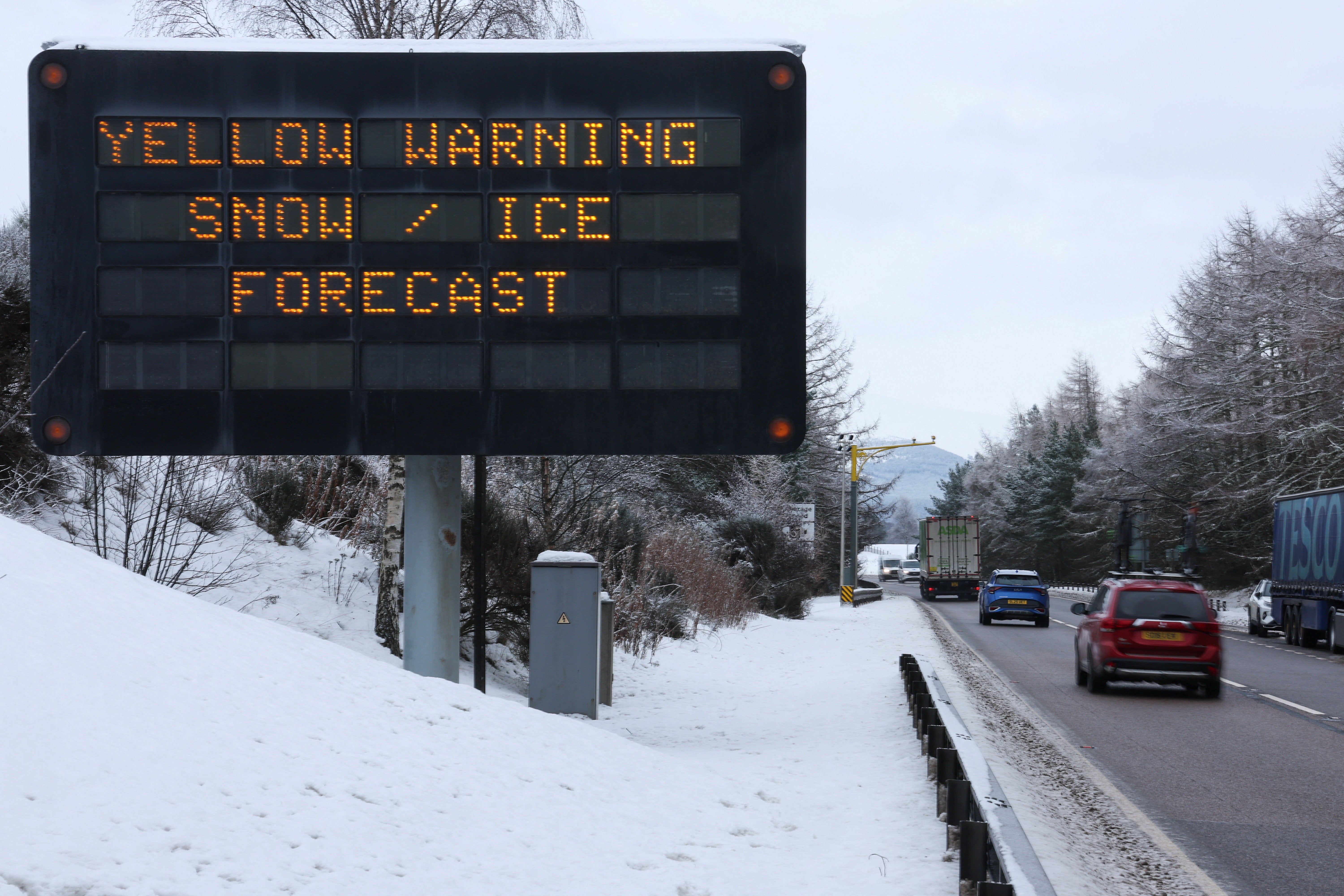 Forecasters warned that the combination of melting snow and rain will increase the flood risk for some in the coming days