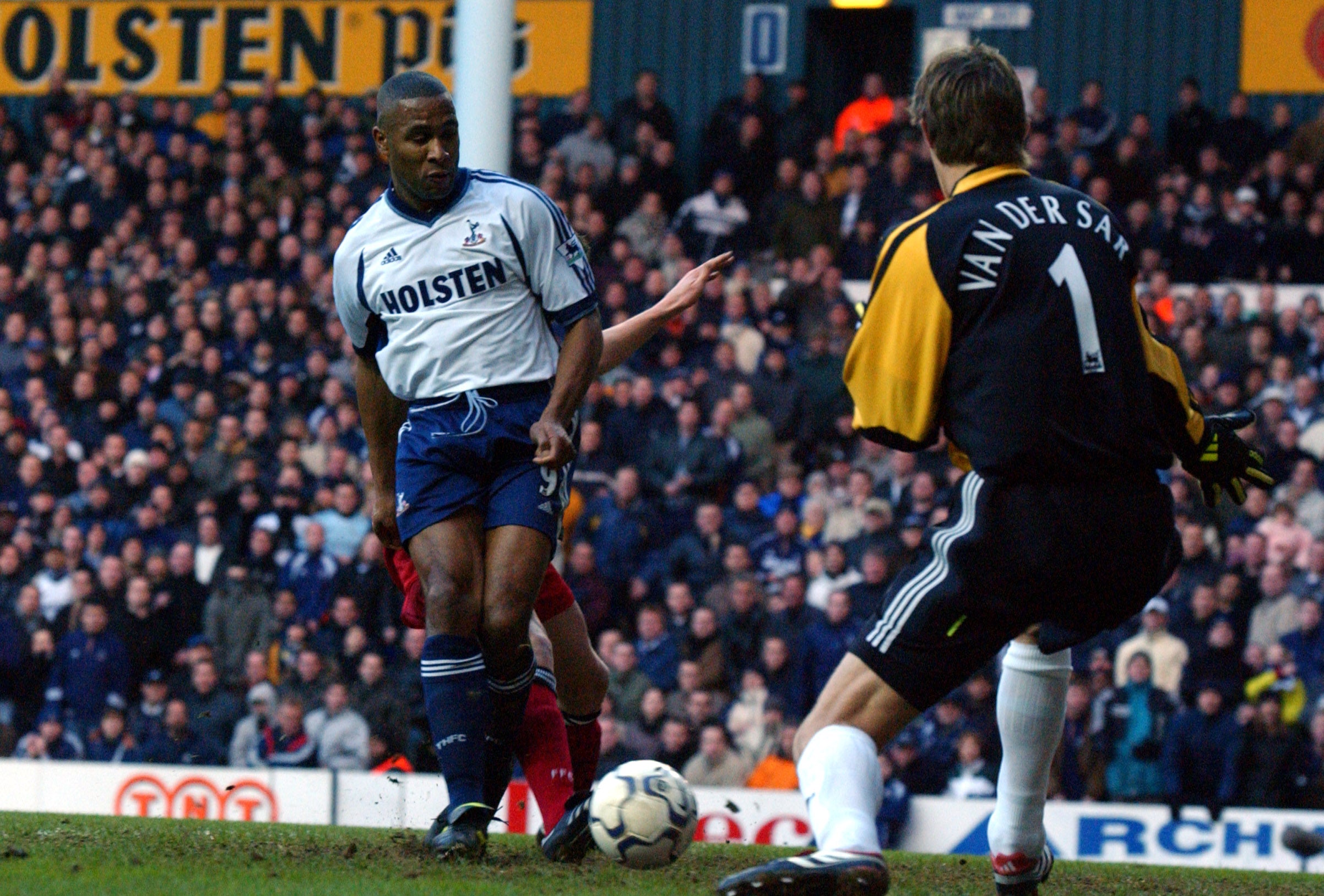Les Ferdinand scored the Premier League’s 10,000th goal in 2001