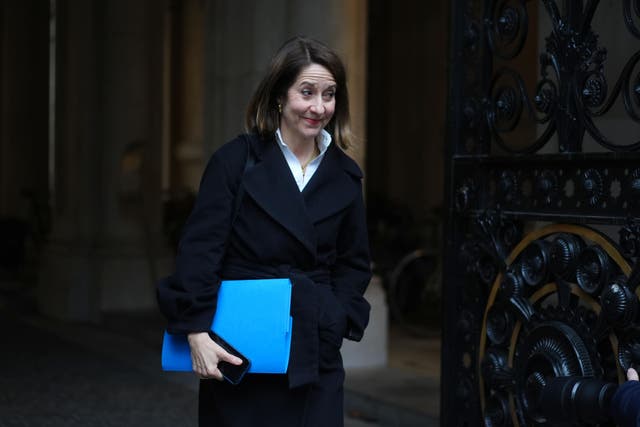 Secretary of State for Science, Innovation and Technology Liz Kendall arriving for a Cabinet meeting in Downing Street, London (Ben Whitley/PA)
