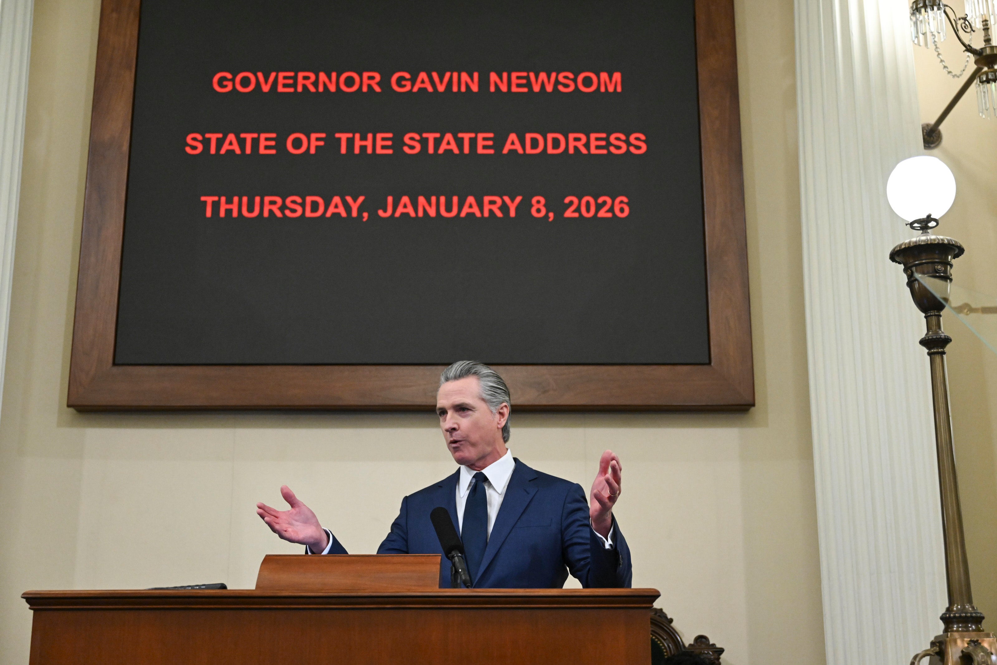 California Governor State of the State