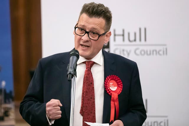 Karl Turner said he is ashamed of Sir Keir Starmer and David Lammy (Danny Lawson/PA)