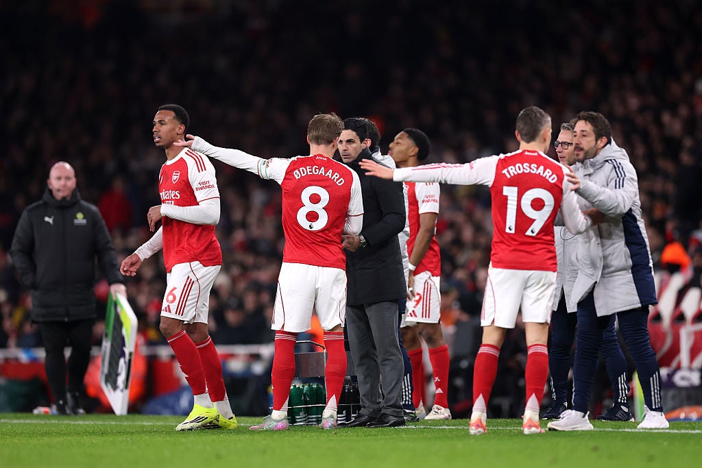 <p>The Gunners are among the favourites to win the Premier League, FA Cup, Carabao Cup and Champions League this season</p>