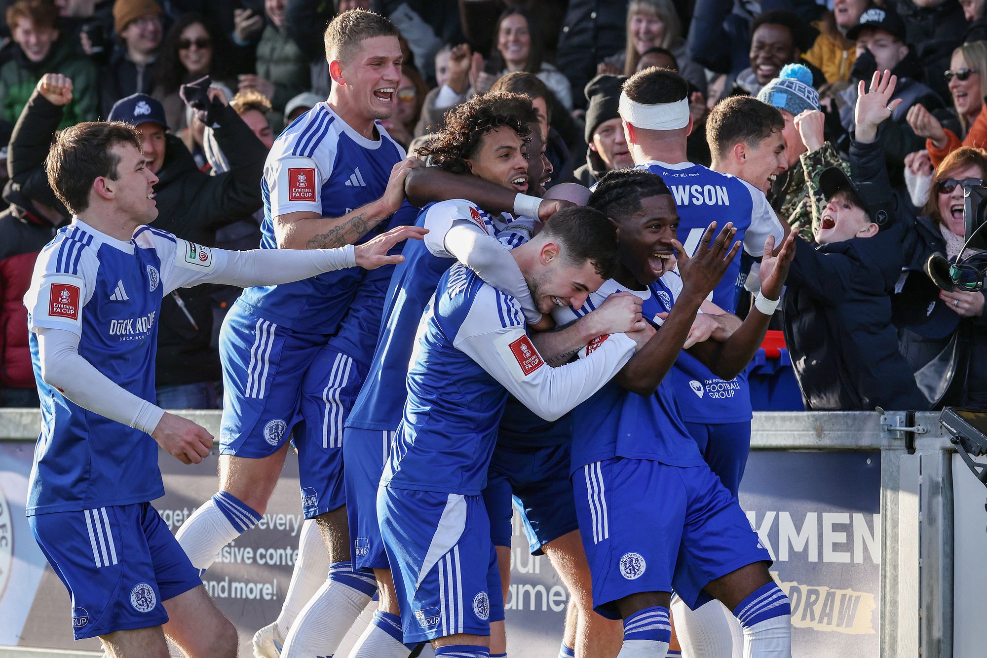 Non-league Macclesfield stun holders Crystal Palace in one of the greatest FA Cup shocks